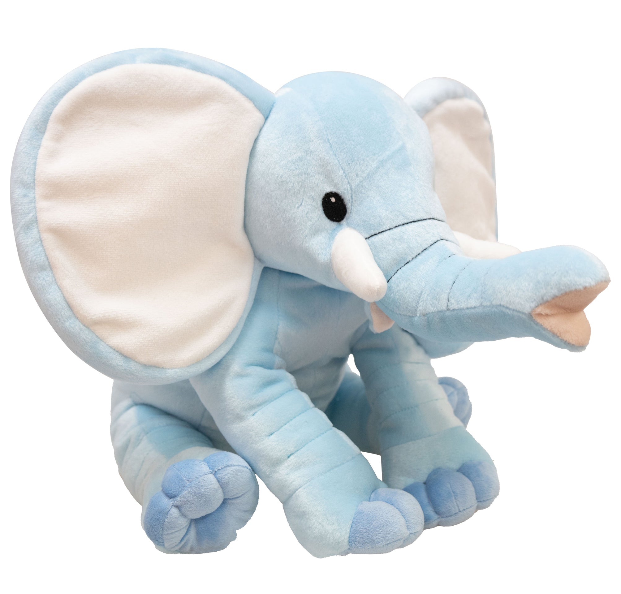 Elephant Ear Buddy - Blue baby elephant embroidable