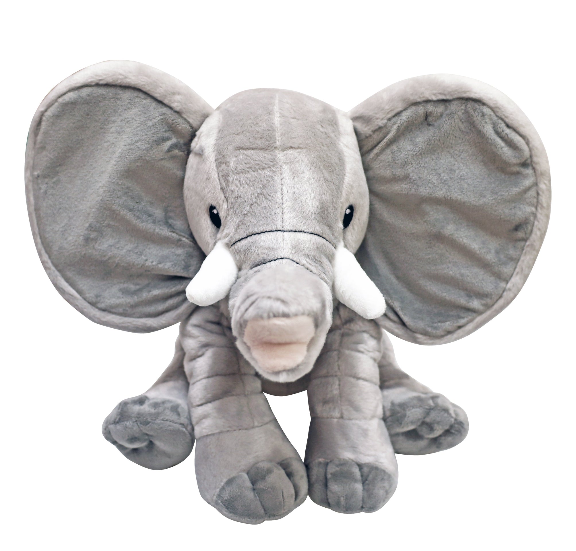 Elephant Ear Buddy - Grey baby elephant embroidable