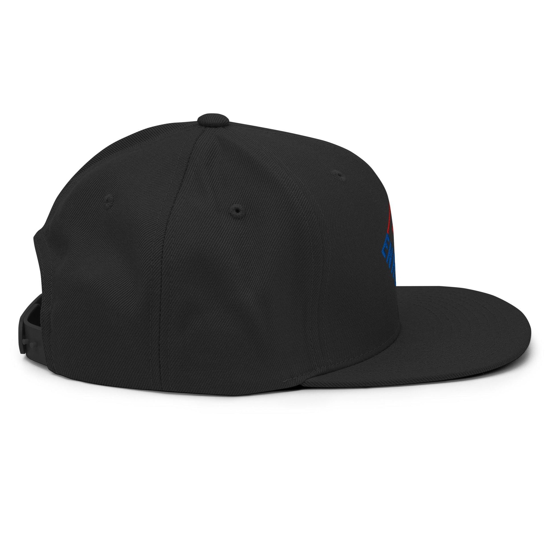 Enron Embroidered Flat Bill Brim Snapback Hat Capital Crowns Funny Snapback Hats