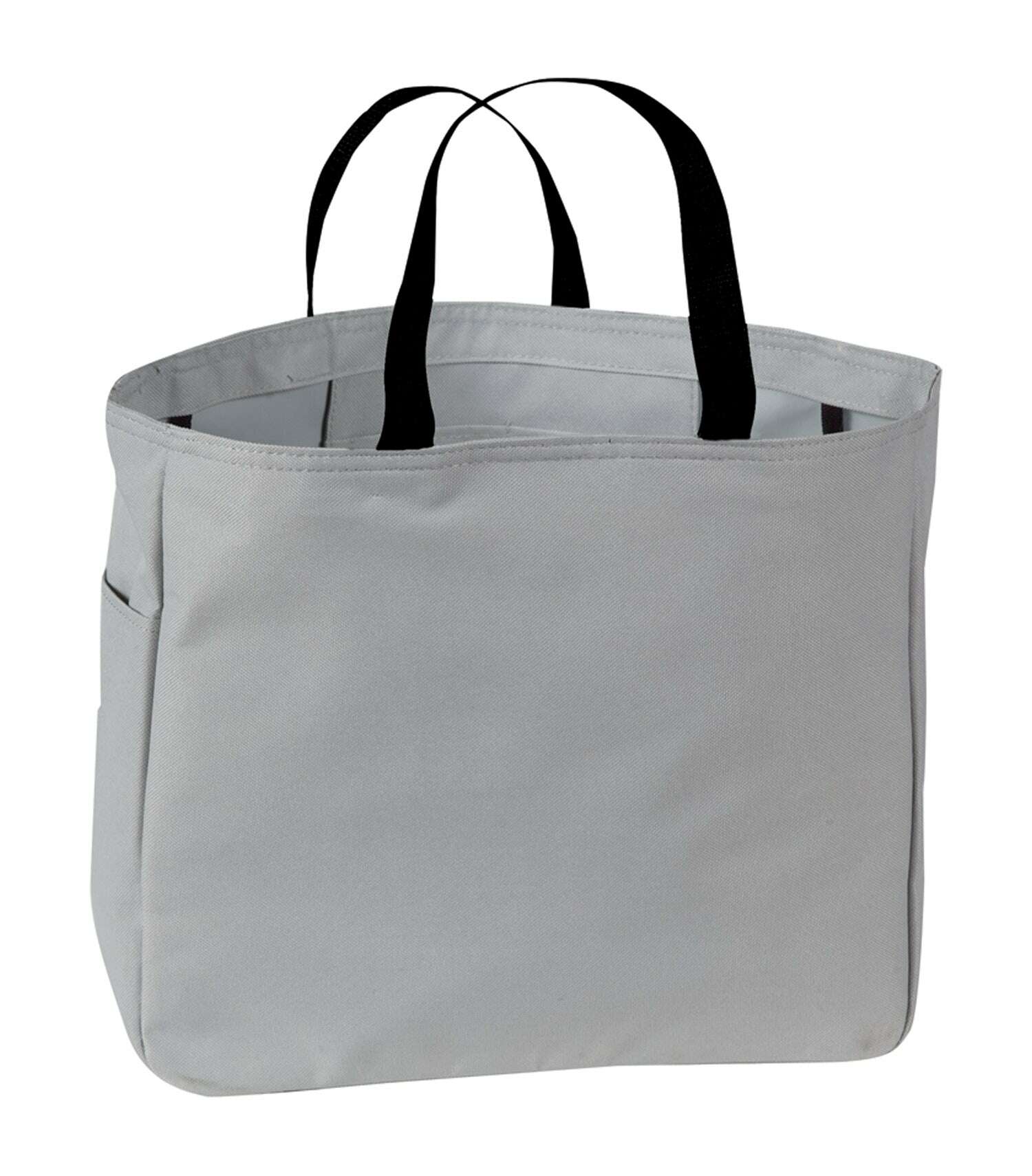 Everyday Essential Reusable Tote Bag - 18 L Durable and Eco-Friendly Storage Solution Chrome Durable Storage Solution Eco-Friendly Tote Everyday Tote Bag Reusable Shopping Bag