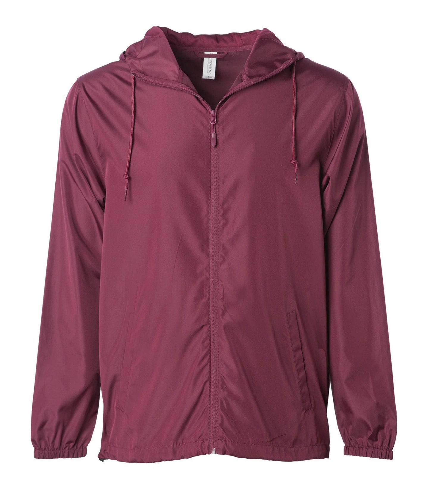 EXP54LWZ Lightweight Windbreaker Jacket Solid Colours Maroon exp54 EXP54LWZ EXPEDITION INDEPENDENT jacket MEN OUTERWEAR PERFORMANCE shsdparentproduct windbreaker ZIPS