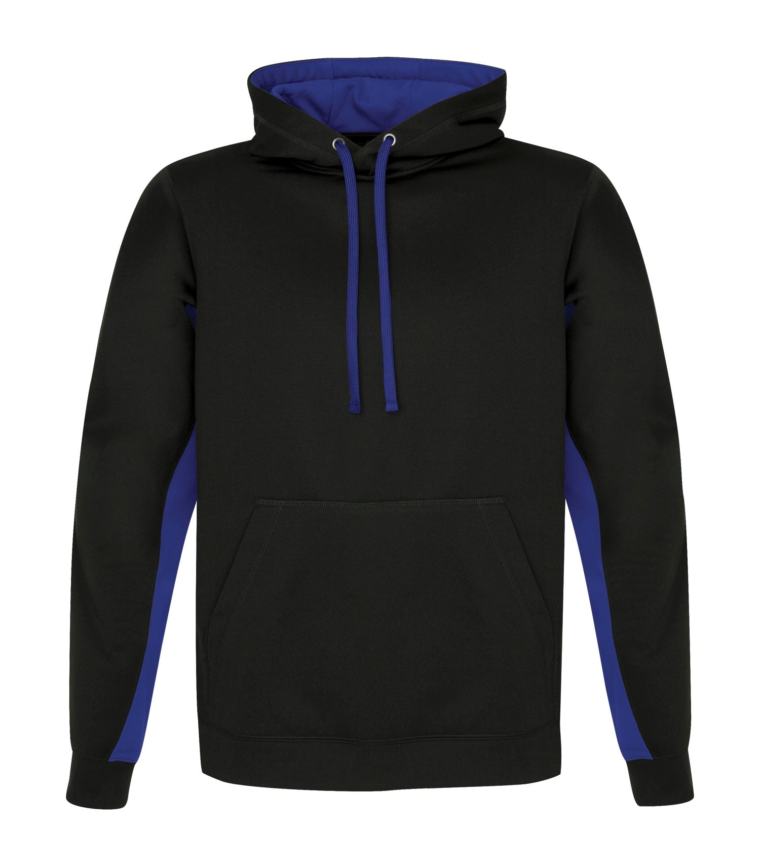 ATC - ATC™ GAME DAY™ FLEECE COLOUR BLOCK HOODIE. - F2011 Black True Royal ATC F2011