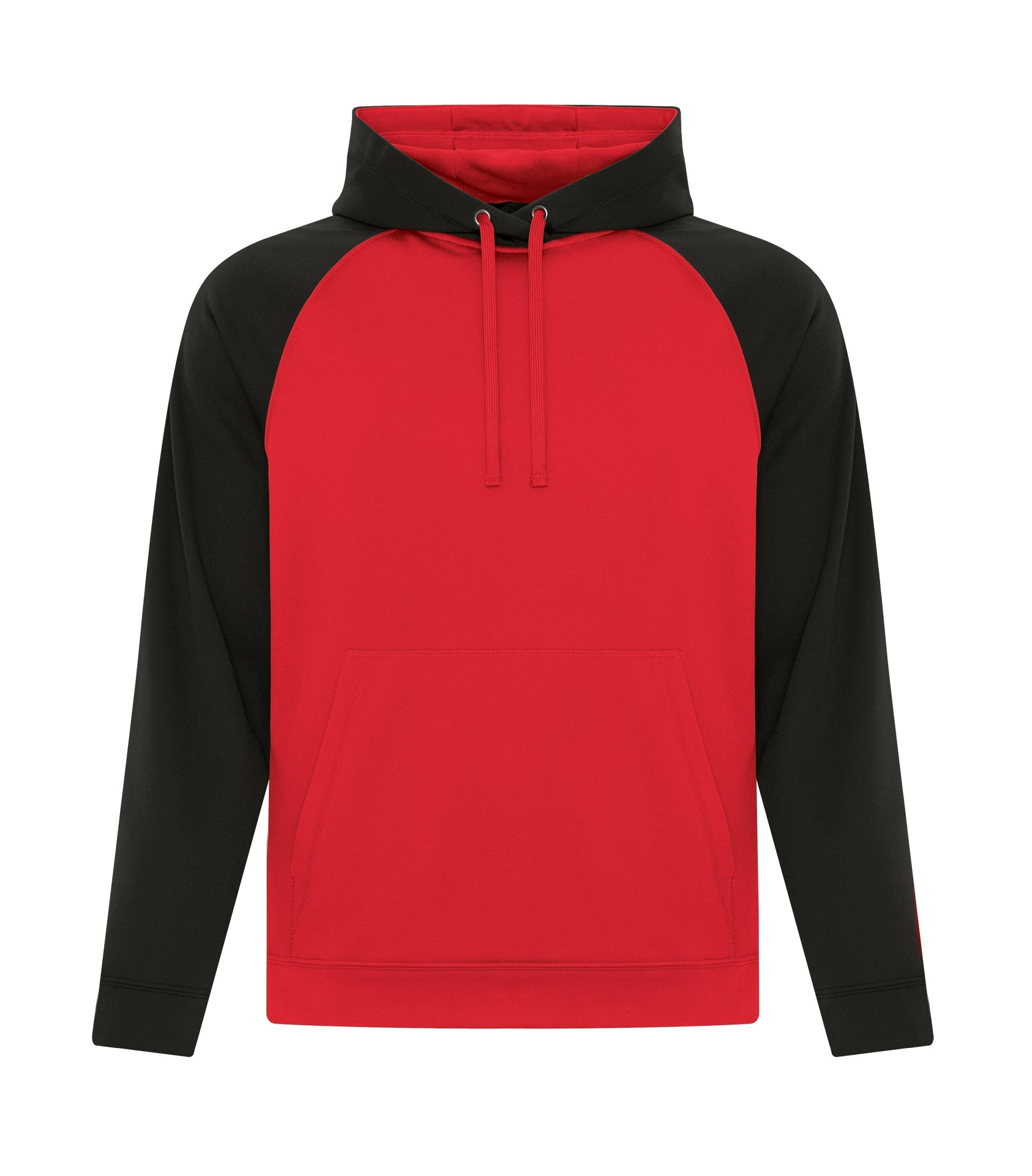 ATC - ATC™ GAME DAY™ FLEECE TWO TONE HOODIE. - F2037 True Red Black ATC F2037