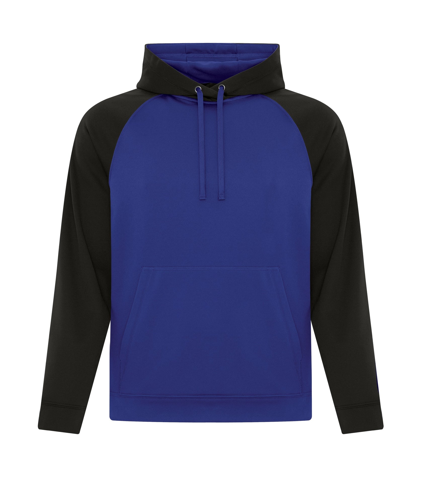 ATC - ATC™ GAME DAY™ FLEECE TWO TONE HOODIE. - F2037 True Royal Black ATC F2037