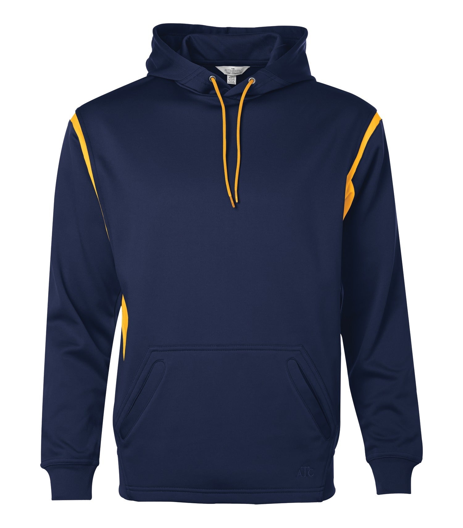 ATC - ATC™ PTECH® FLEECE VarCITY HOODIE. - F2201 True Navy Gold ATC F2201