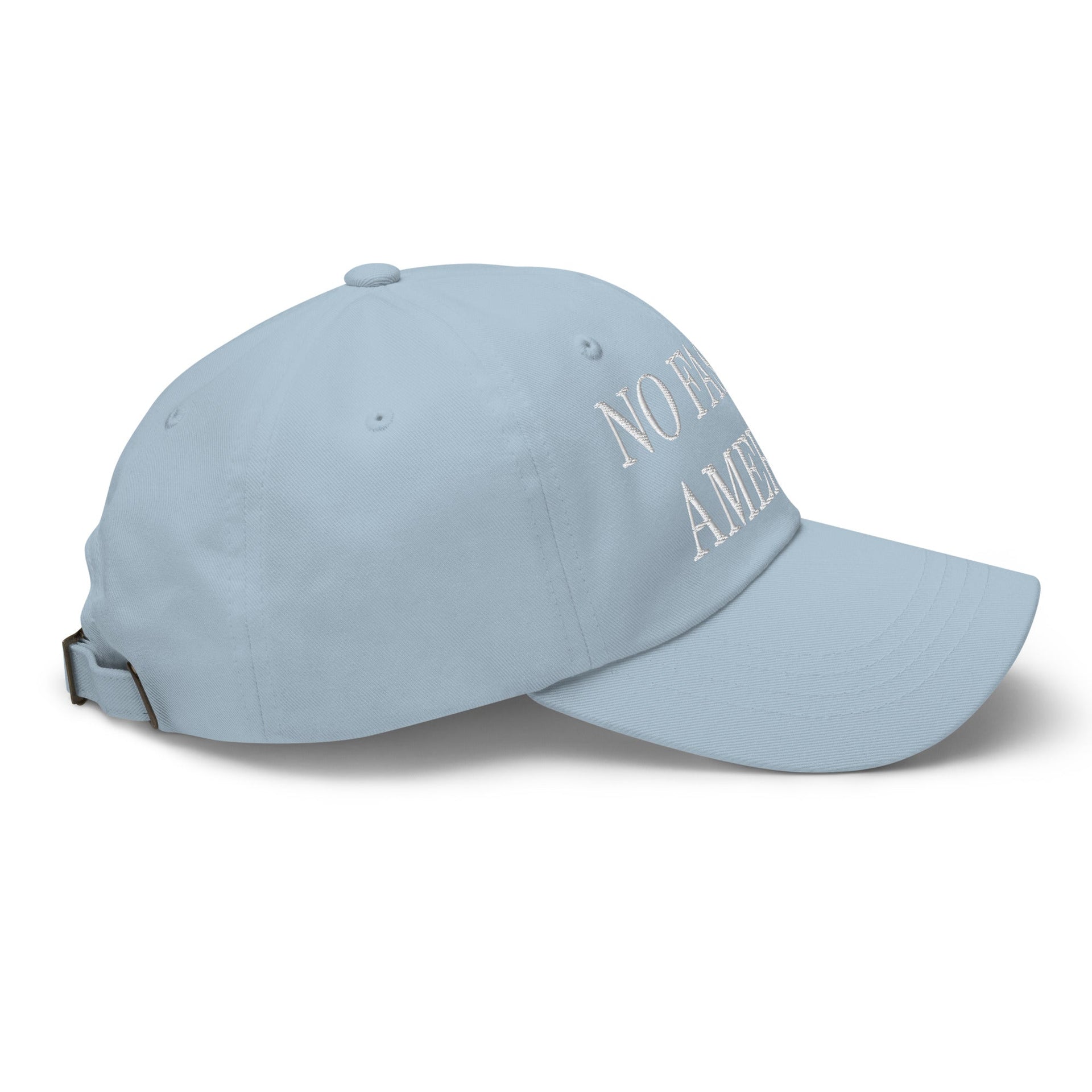 No Fascist America Embroidered Unstructured Dad Hat Capital Crowns Dad Hats Liberal