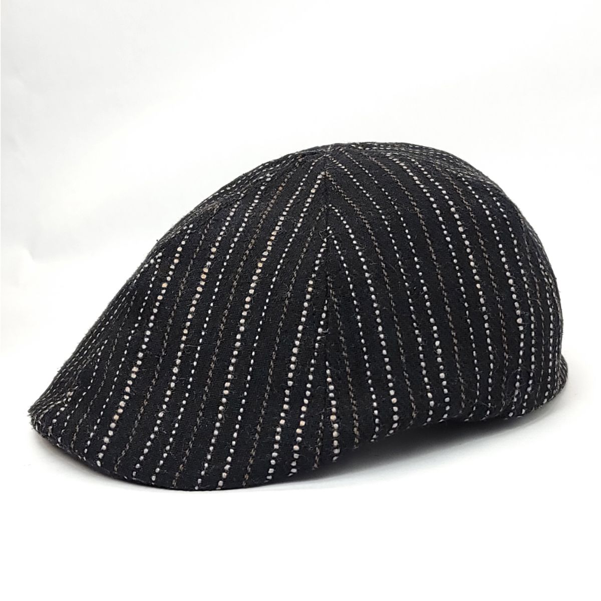 Fashion Ivy - JA7846, Dotted Stripes, Multi-Coloured, S/M & M/L Black Fashion Hat