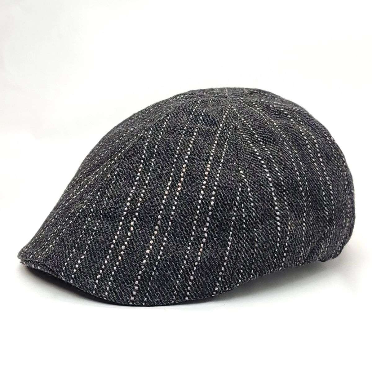 Fashion Ivy - JA7846, Dotted Stripes, Multi-Coloured, S/M & M/L Dark Grey Fashion Hat