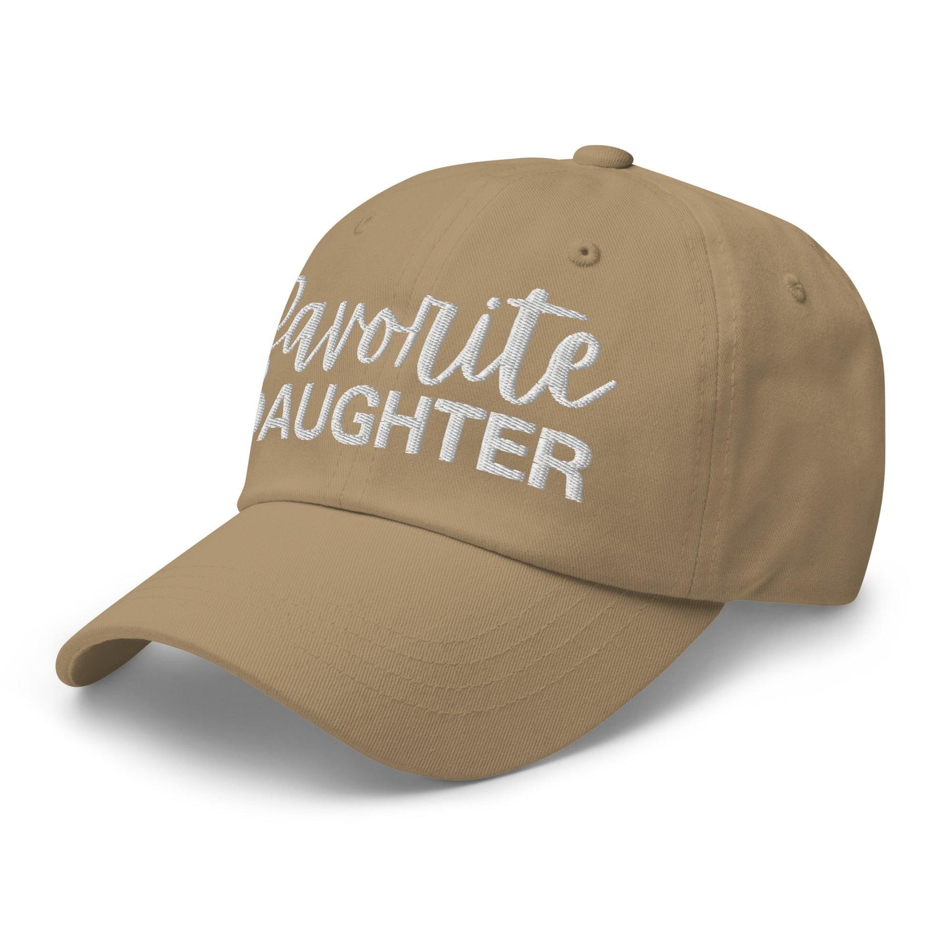 Favorite Daughter Embroidered Dad Hat Capital Crowns Dad Hats Funny