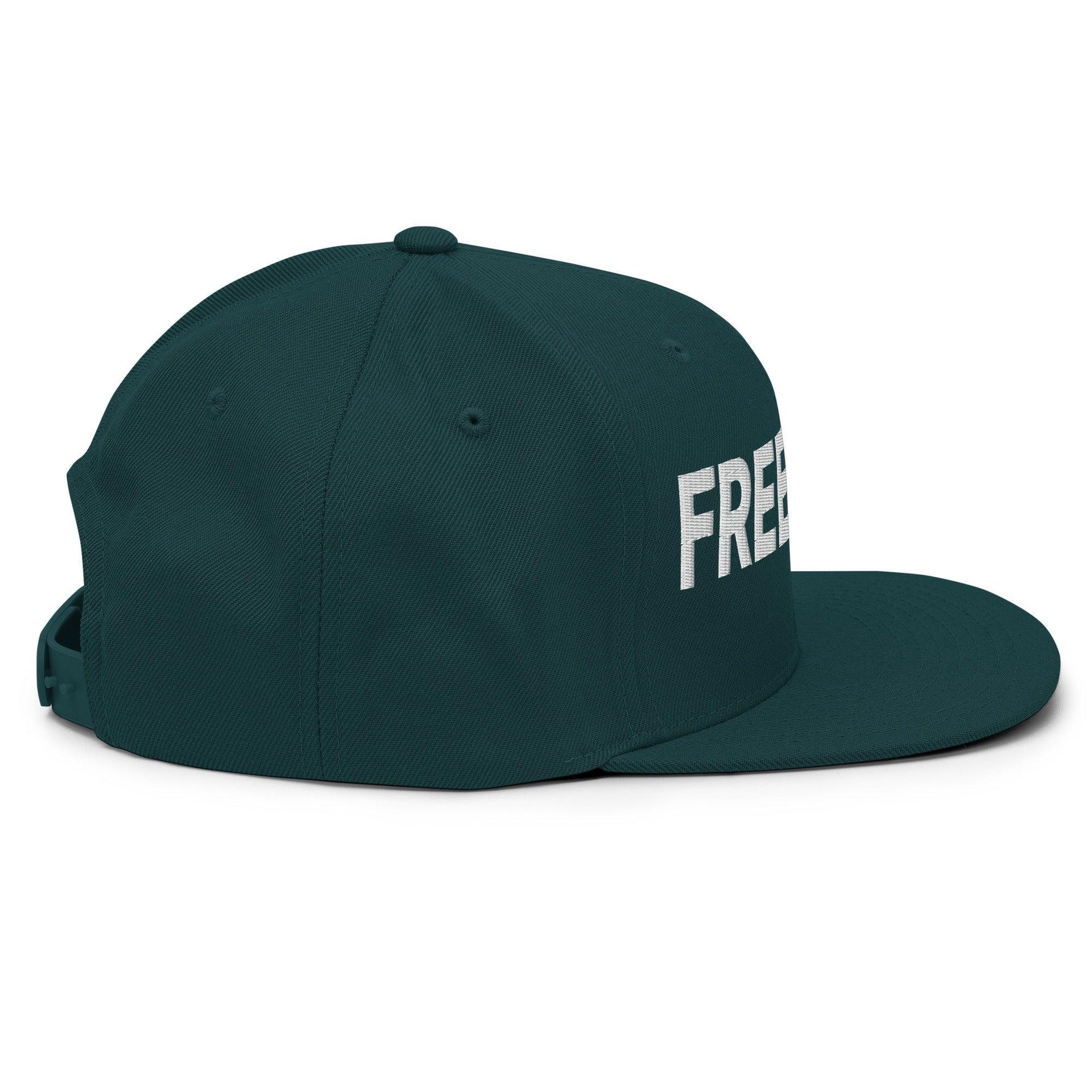 Free Luigi Mangione Embroidered Flat Bill Brim Snapback Hat Capital Crowns Funny LADs Luigi Luigi Apparel luigi mangione Snapback Hats