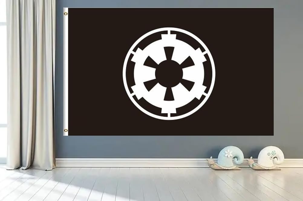 Galactic Empire Black Flag – Available in Multiple Sizes Empire Flags made in canada Starwars TSP Flags