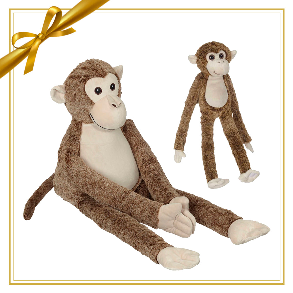 Gift Set - Lorenzo Long Legs Buddy & Mini Plush brown Gift Set