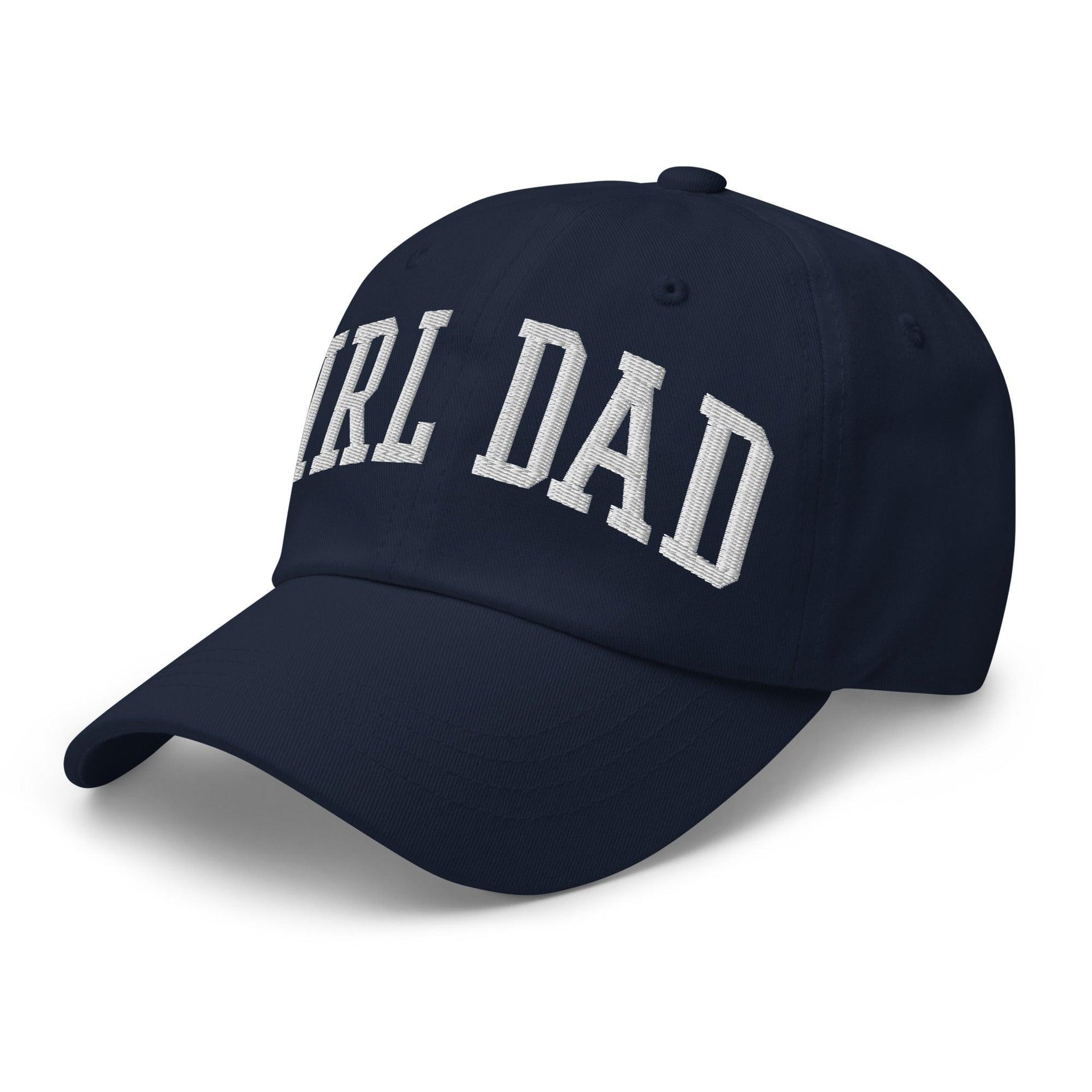 Girl Dad Varsity Letterman Embroidered Dad Hat Capital Crowns Dad Hats Funny
