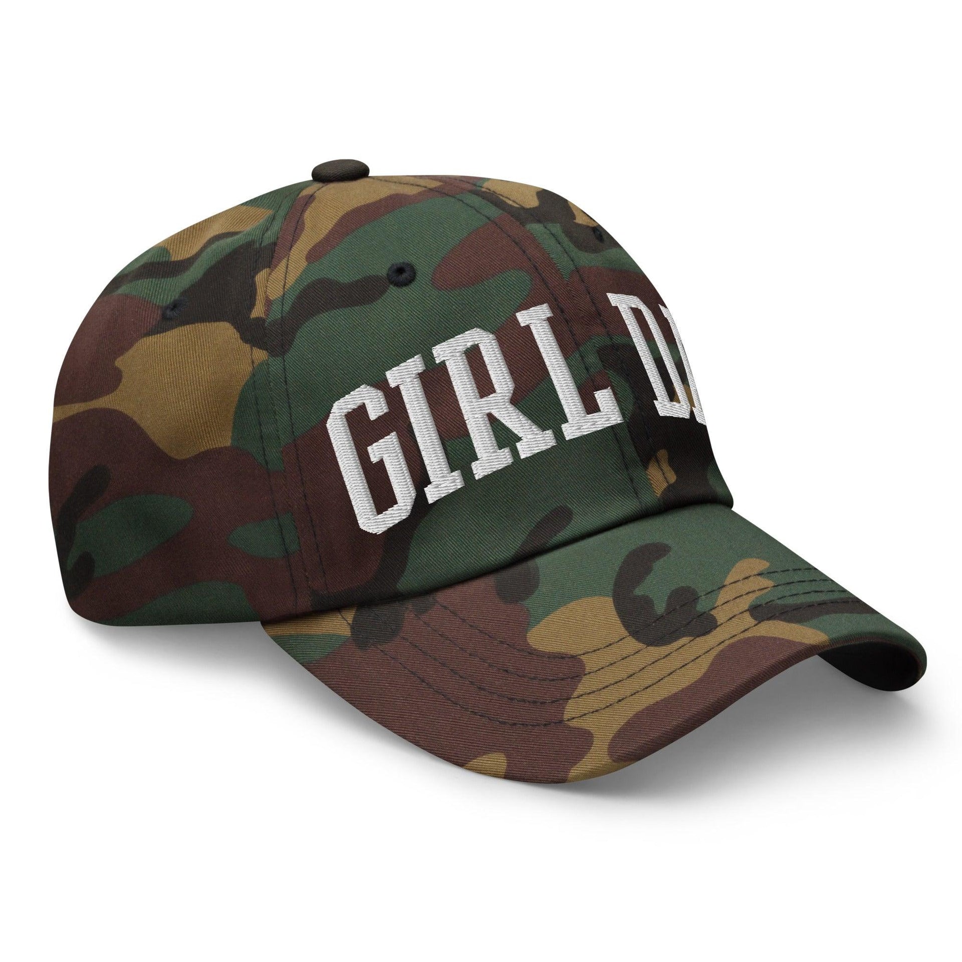 Girl Dad Varsity Letterman Embroidered Dad Hat Capital Crowns Dad Hats Funny