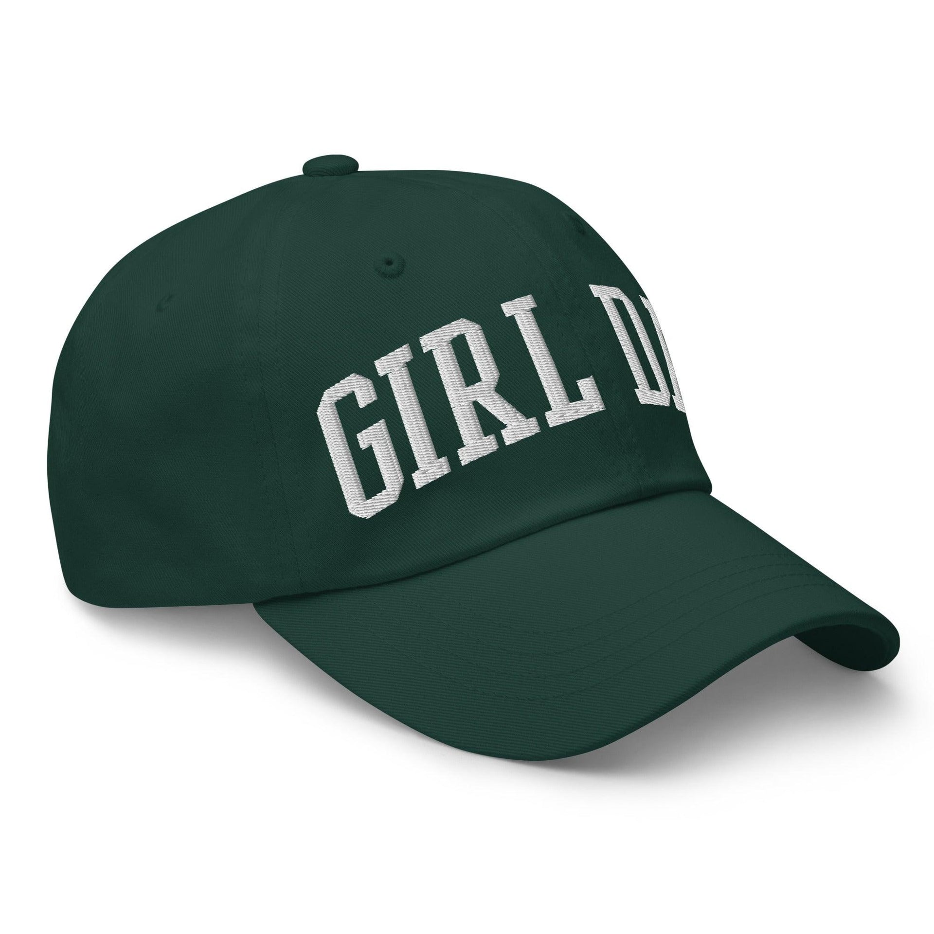 Girl Dad Varsity Letterman Embroidered Dad Hat Capital Crowns Dad Hats Funny