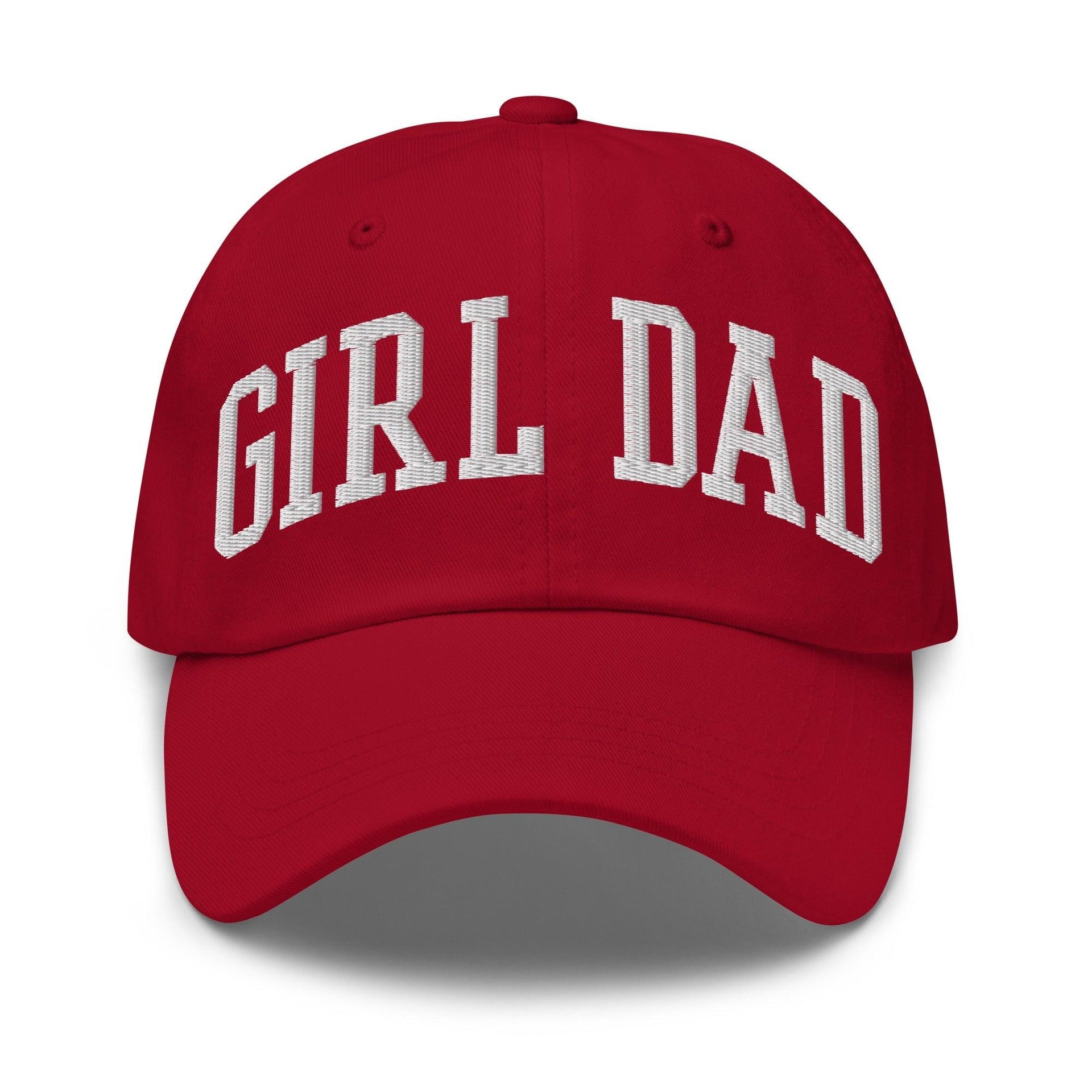 Girl Dad Varsity Letterman Embroidered Dad Hat Cranberry Capital Crowns Dad Hats Funny