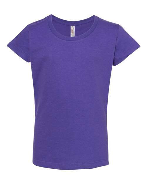Girls’ Ultimate T-Shirt Purple ALSTYLE OOS T-Shirts - Premium