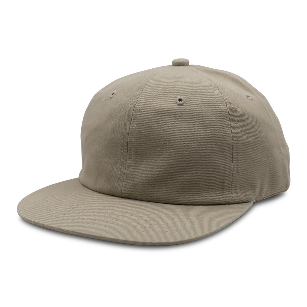 GN-1004SB - Washed Cotton Flat Bill Cap Beige One Size 1004SB 6 PANELS - UNSTRUCTURED BUCKLE STRAP caps casquette COTTON FLAT hat hats headwear mens NISSI nissi caps