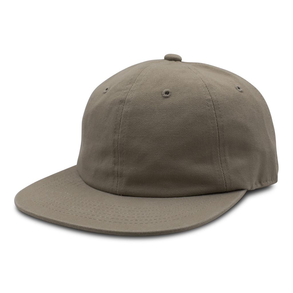 GN-1004SB - Washed Cotton Flat Bill Cap Khaki One Size 1004SB 6 PANELS - UNSTRUCTURED BUCKLE STRAP caps casquette COTTON FLAT hat hats headwear mens NISSI nissi caps