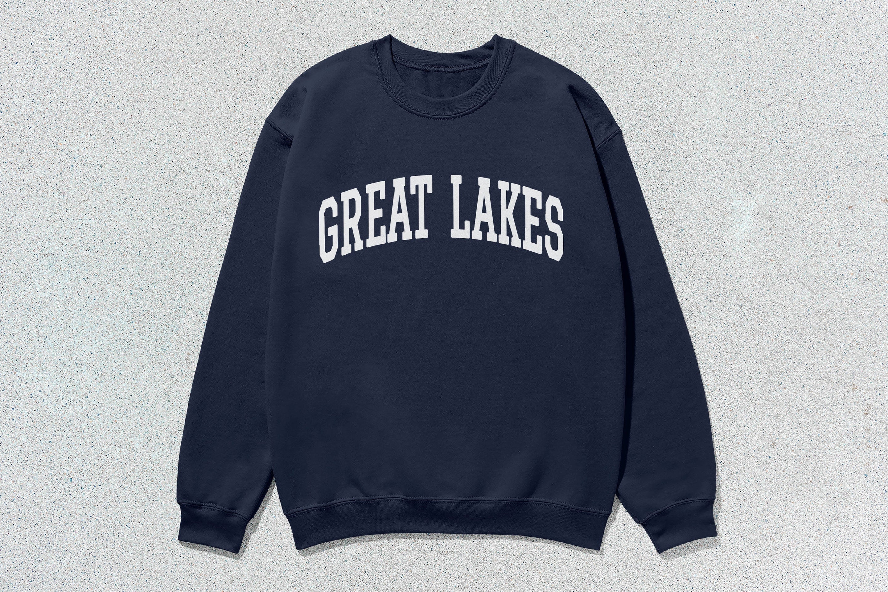Great Lakes - Unisex Heavy Blend™ Crewneck Sweatshirt Navy Canada Canadian Great Lakes crewnecks great lakes hoodies sweaters