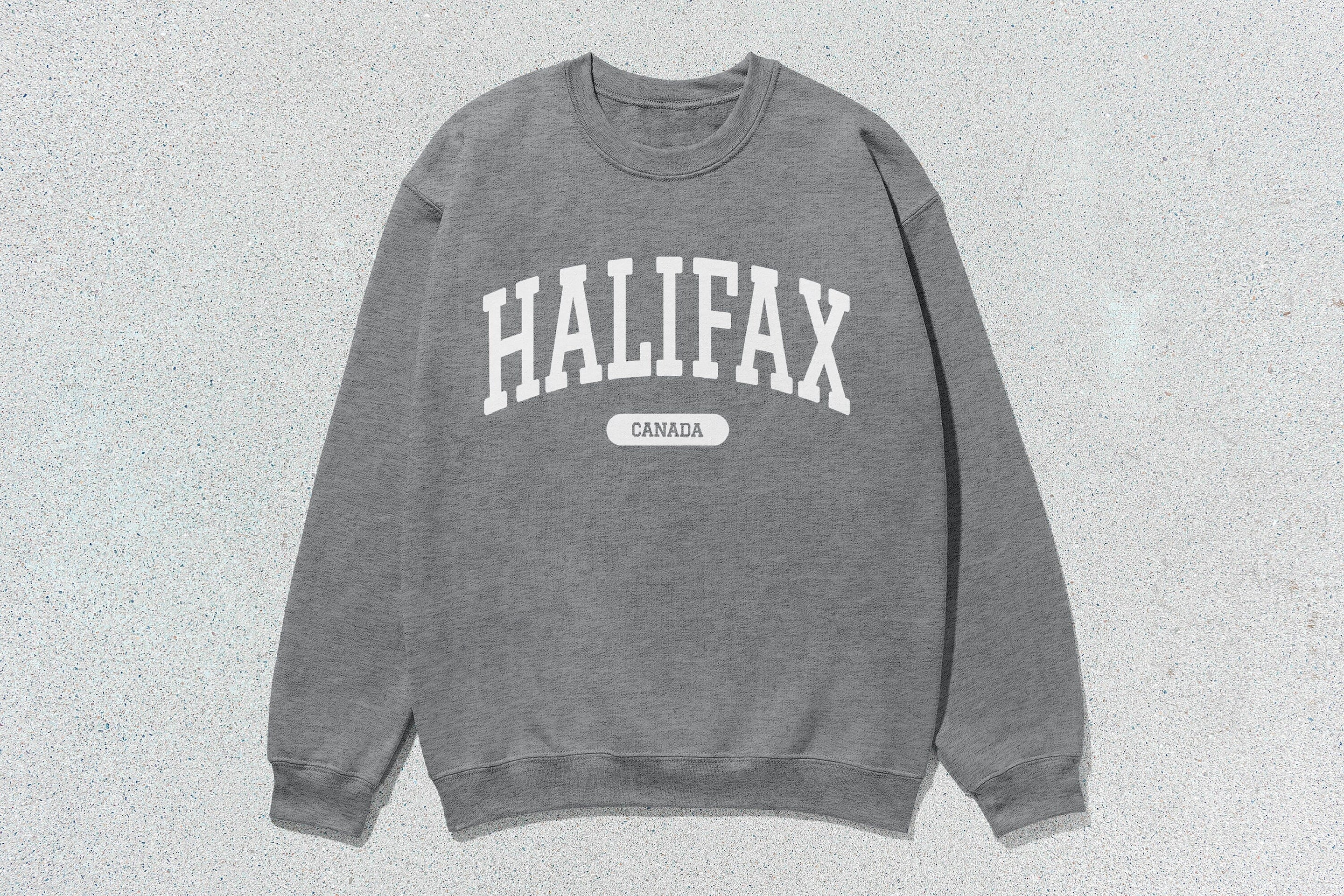 Halifax - Unisex Heavyweight Crewneck Sweatshirt athletic heather Canada Cities crewnecks hoodies sweaters