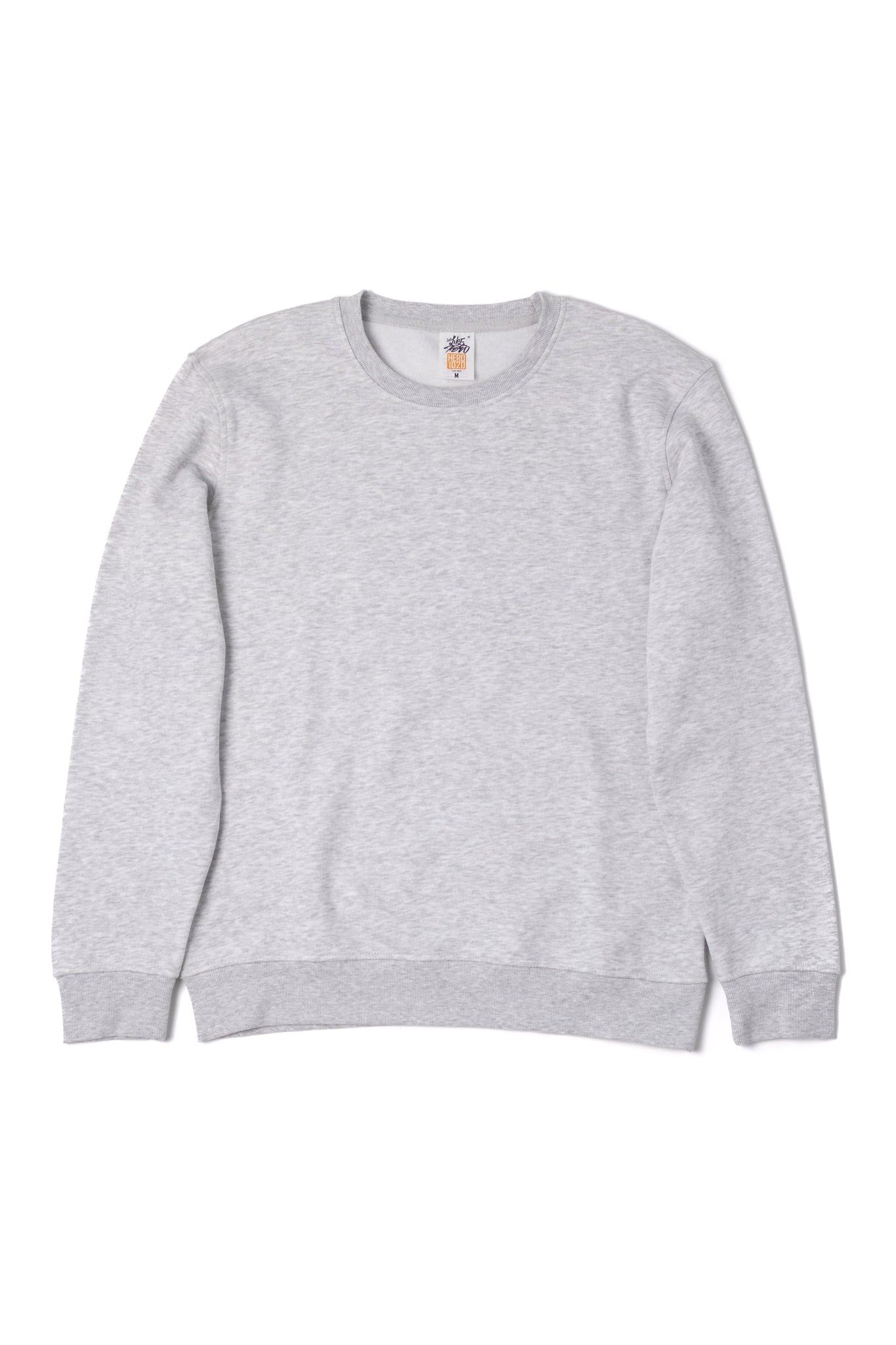 HERO - 1020 Unisex Blank Crewneck Sweatshirt - Ash Heather