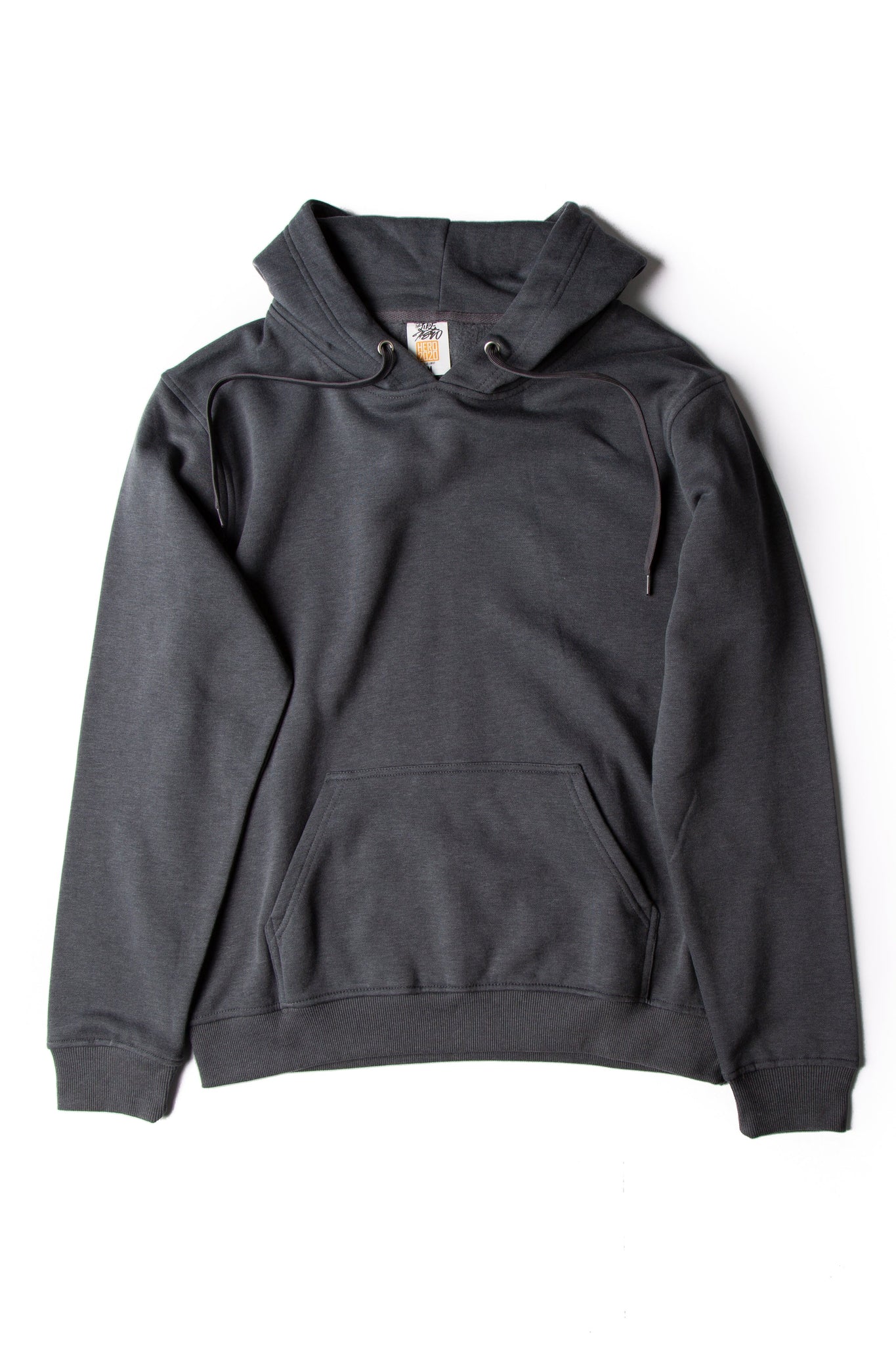 HERO - 2020 Unisex Blank Hoodie - Dark Heather