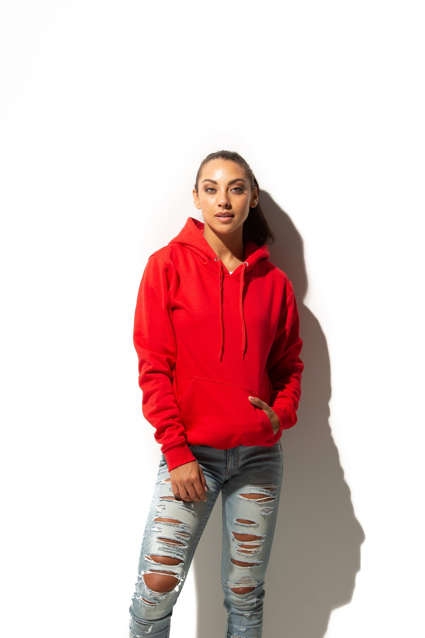 HERO - 2020 Unisex Blank Hoodie - Red