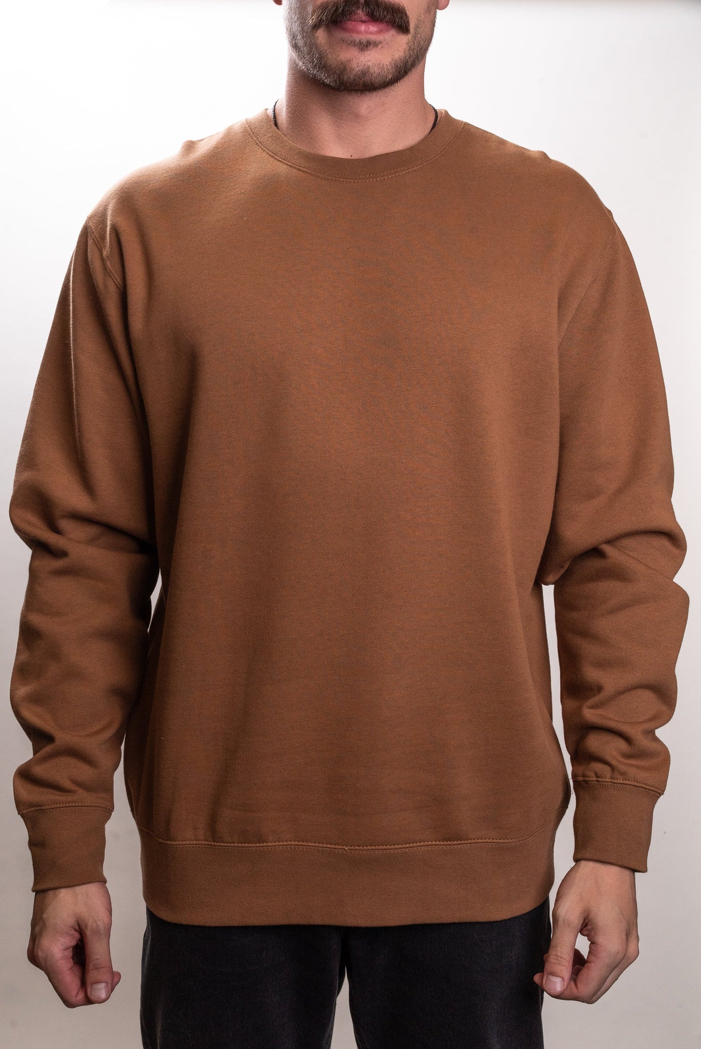 IND3000 - Men’s Heavyweight Crew Neck Saddle / XS CREWS