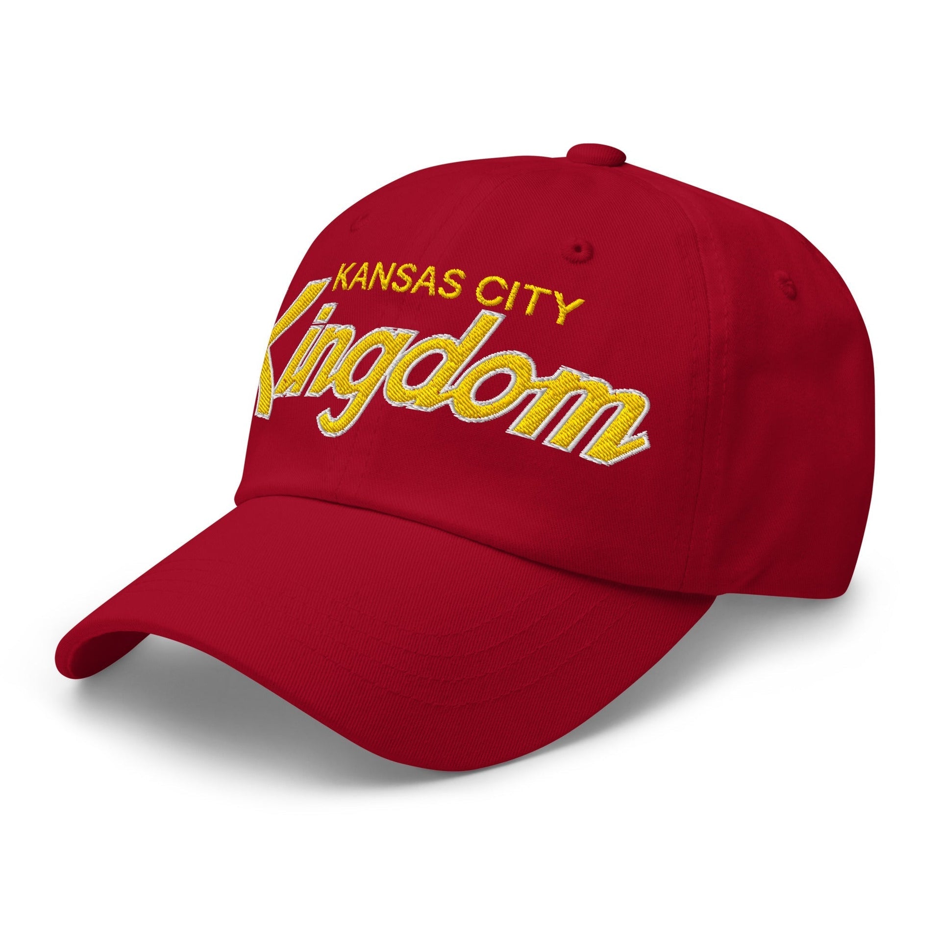 Kansas City Kingdom Embroidered Unstructured Dad Hat Capital Crowns