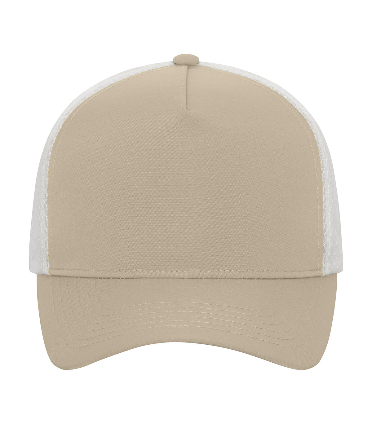 KOI KOI1836, Matte 5-panel Trucker Cap, Sahara/Bone