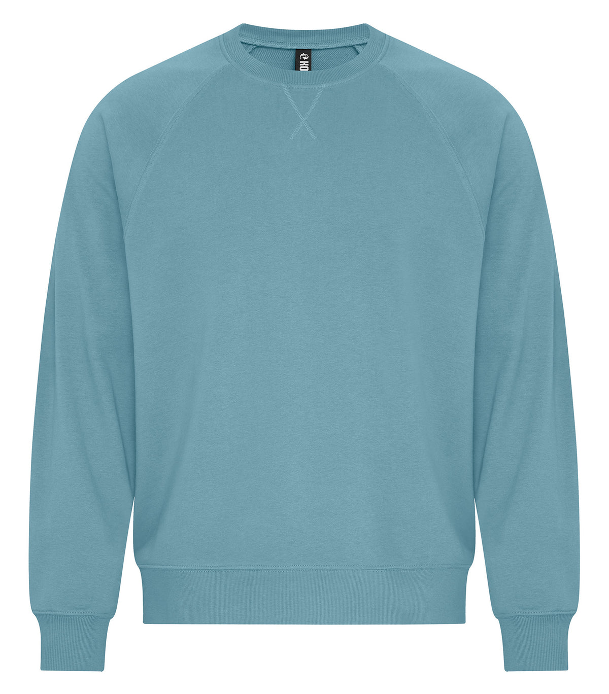 KOI KOI2057, Element Cvc French Terry Crewneck, Blue Agave