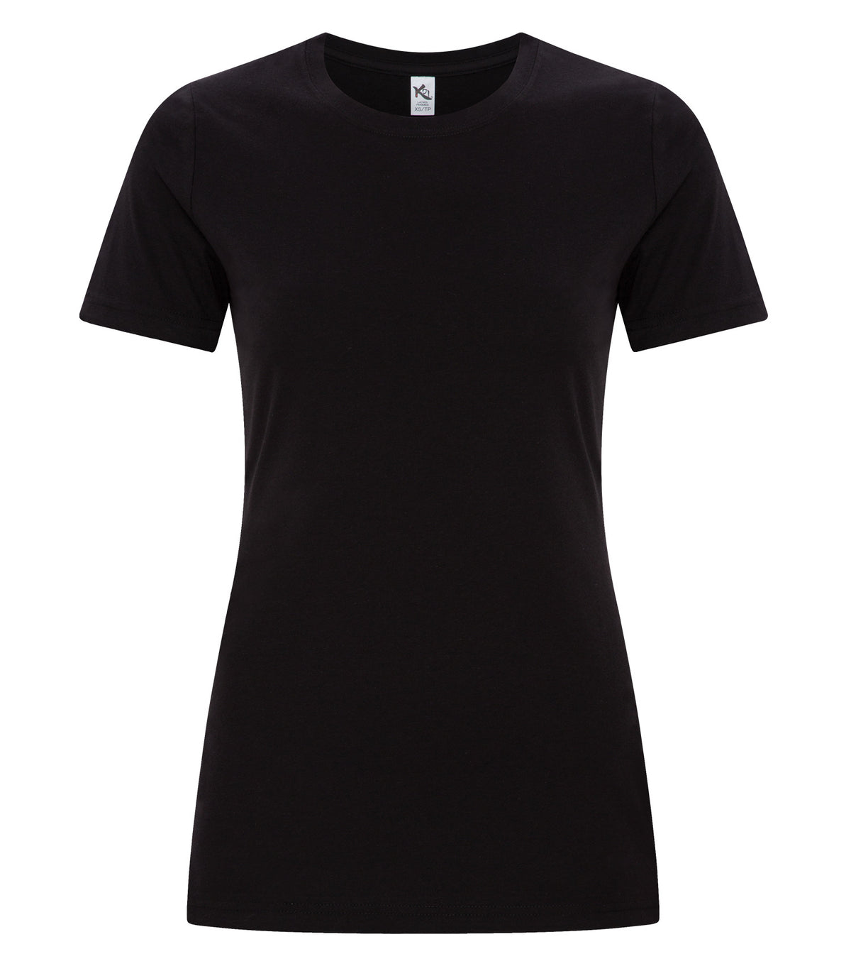 KOI KOI8060L, Element Ring Spun Cvc Ladies' Tee, Onyx