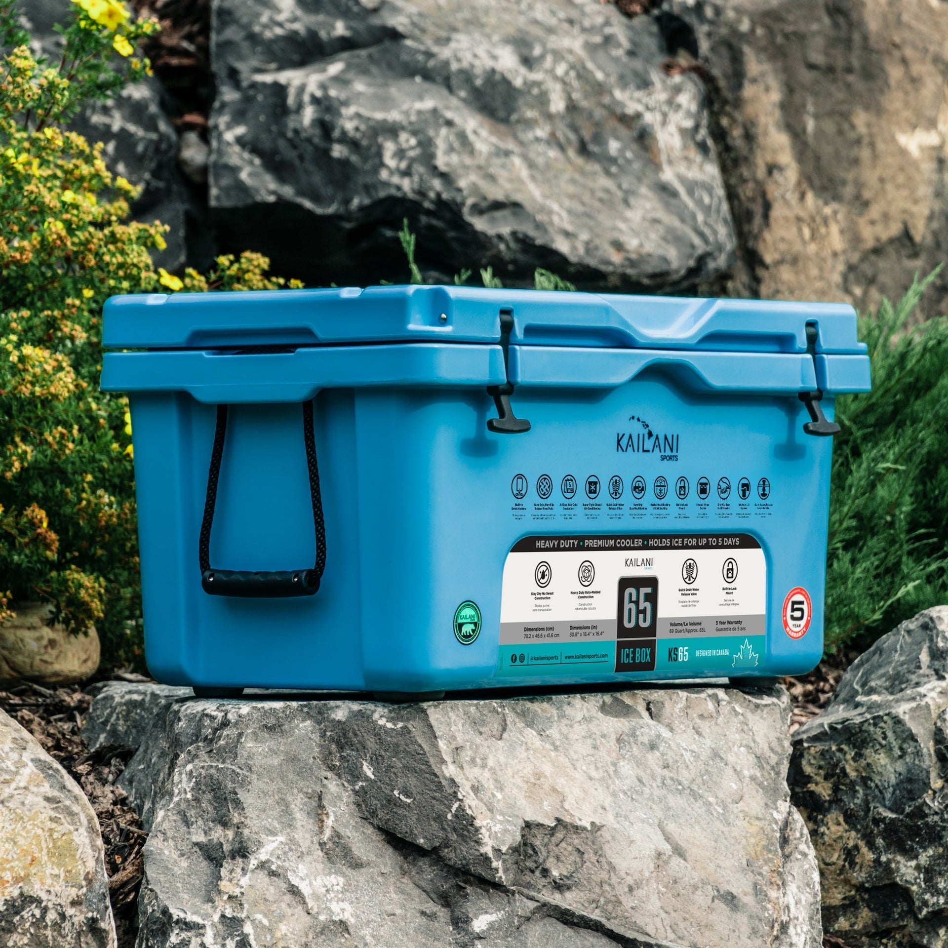 KS65 Cooler 116 Cans Holds 65 Cans KAILANI