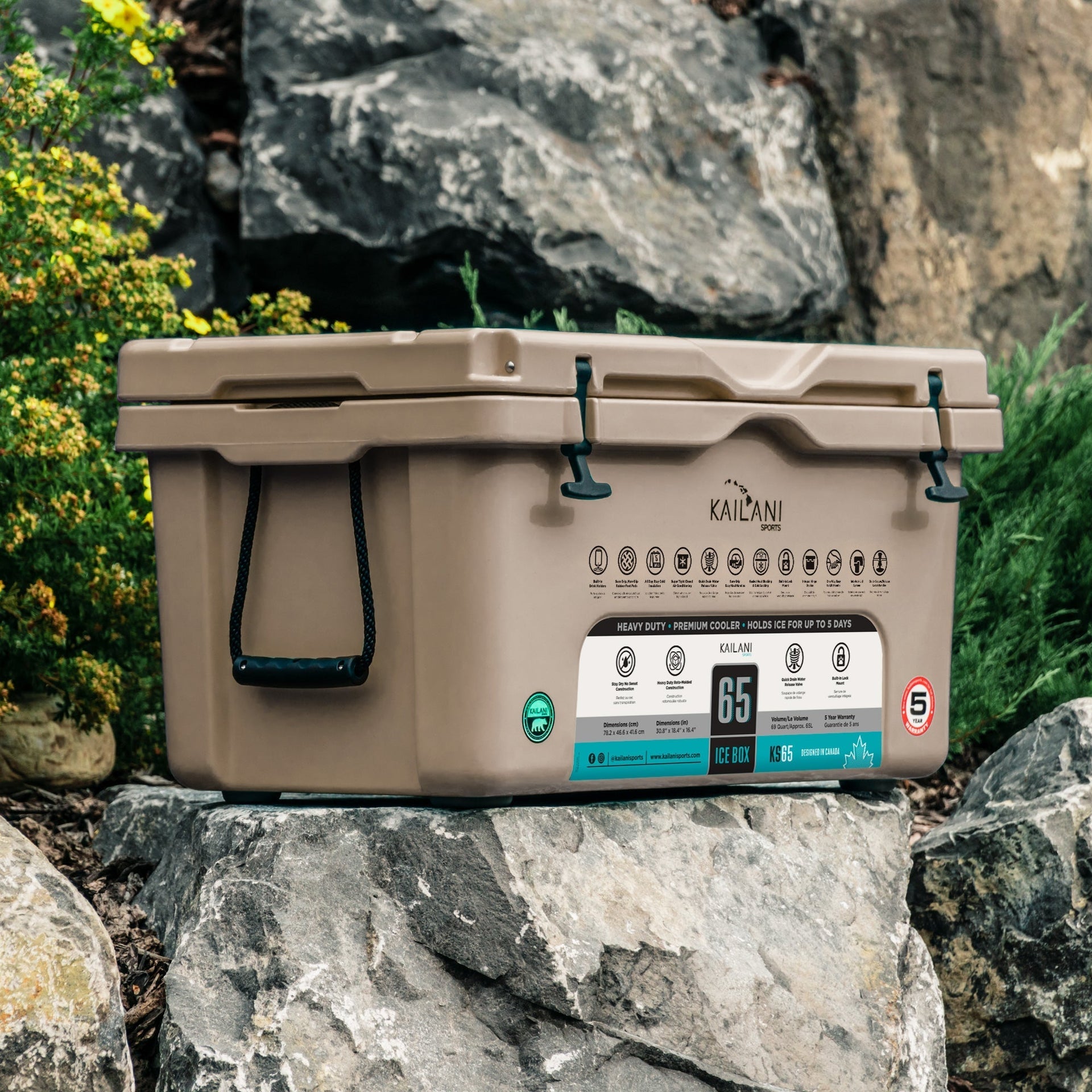 KS65 Cooler 116 Cans Holds 65 Cans KAILANI