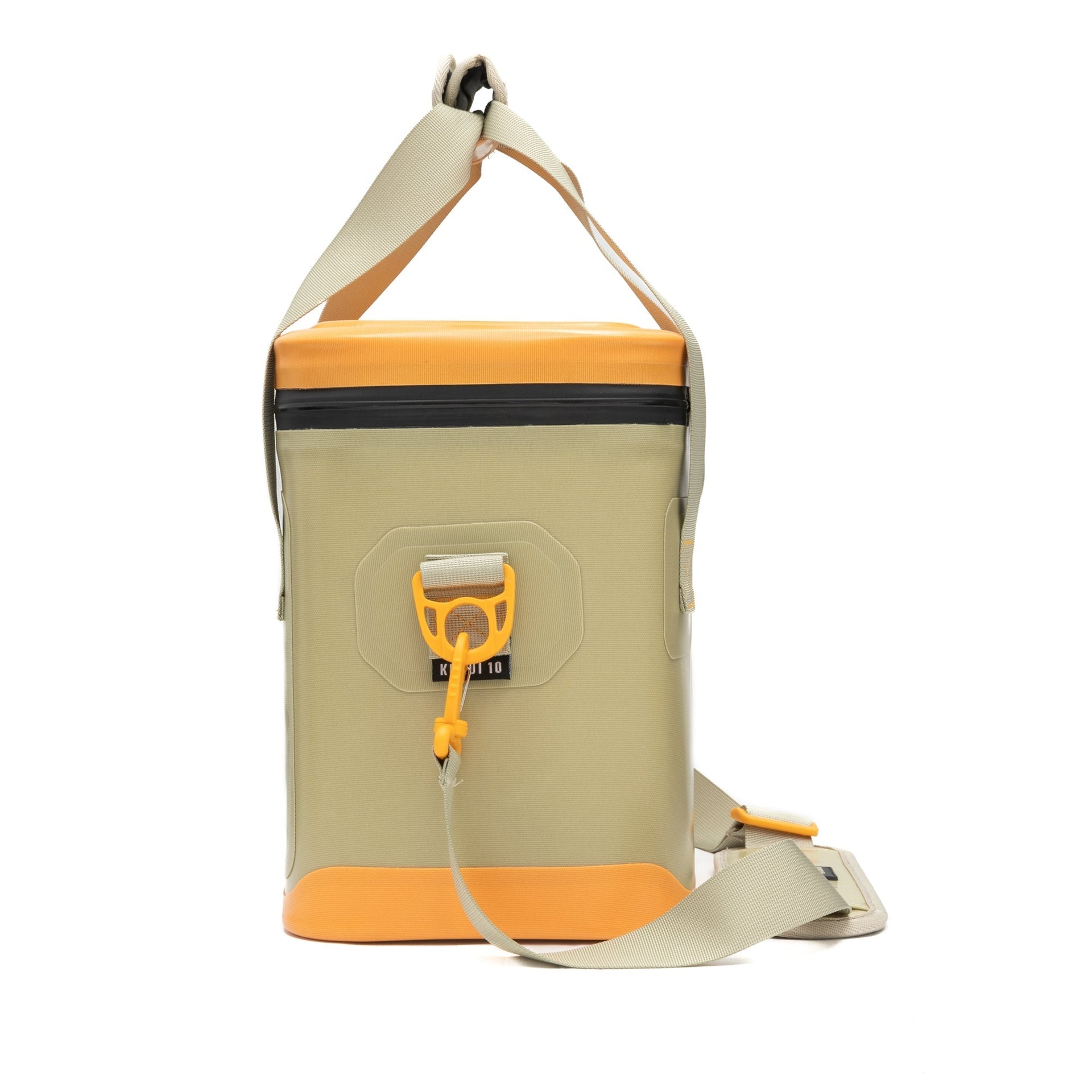 KUKUI 10 Can Soft Cooler Tan/Orange FULL MSRP Premium Soft Coolers