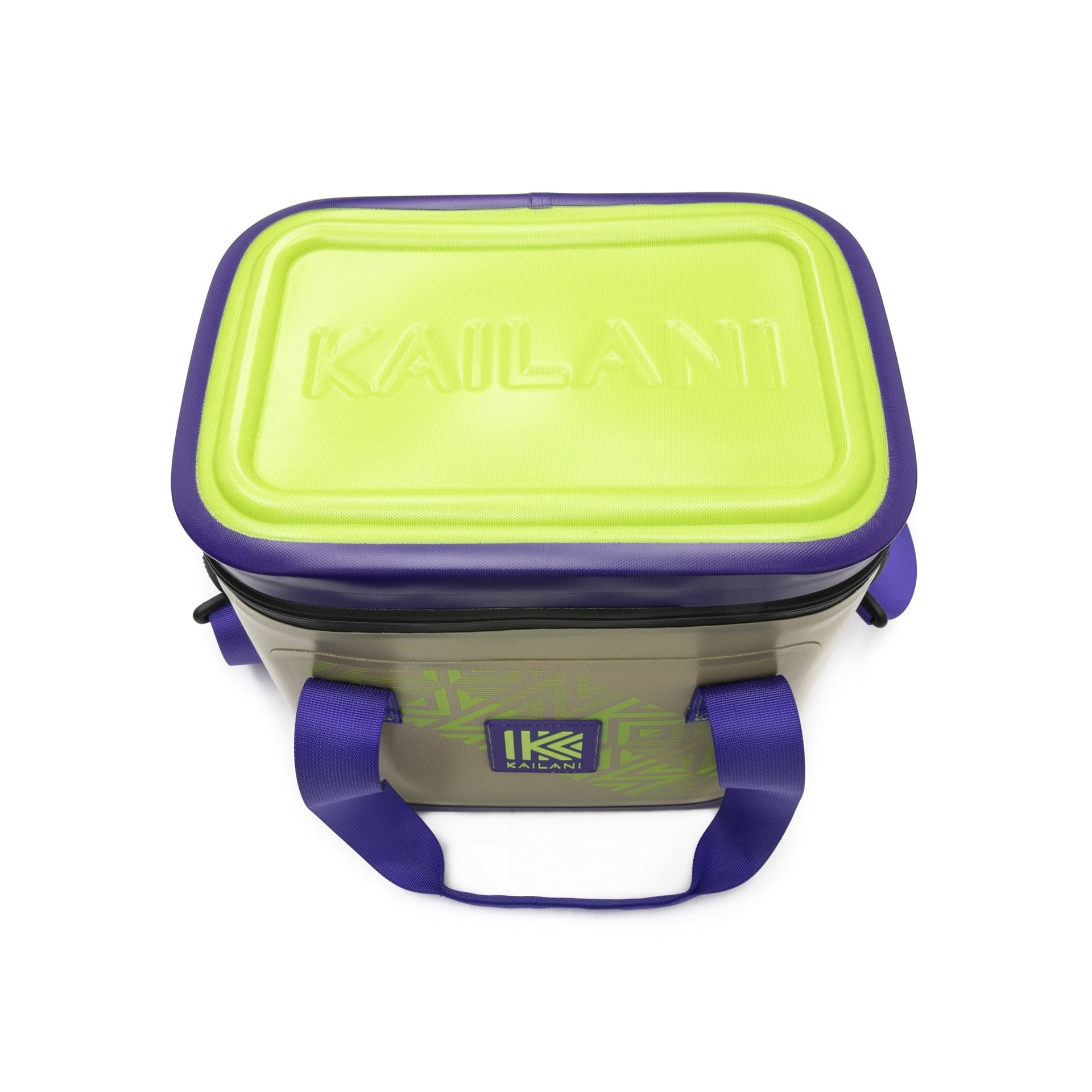 KUKUI 10 Can Soft Cooler Tan/Purple FULL MSRP Premium Soft Coolers