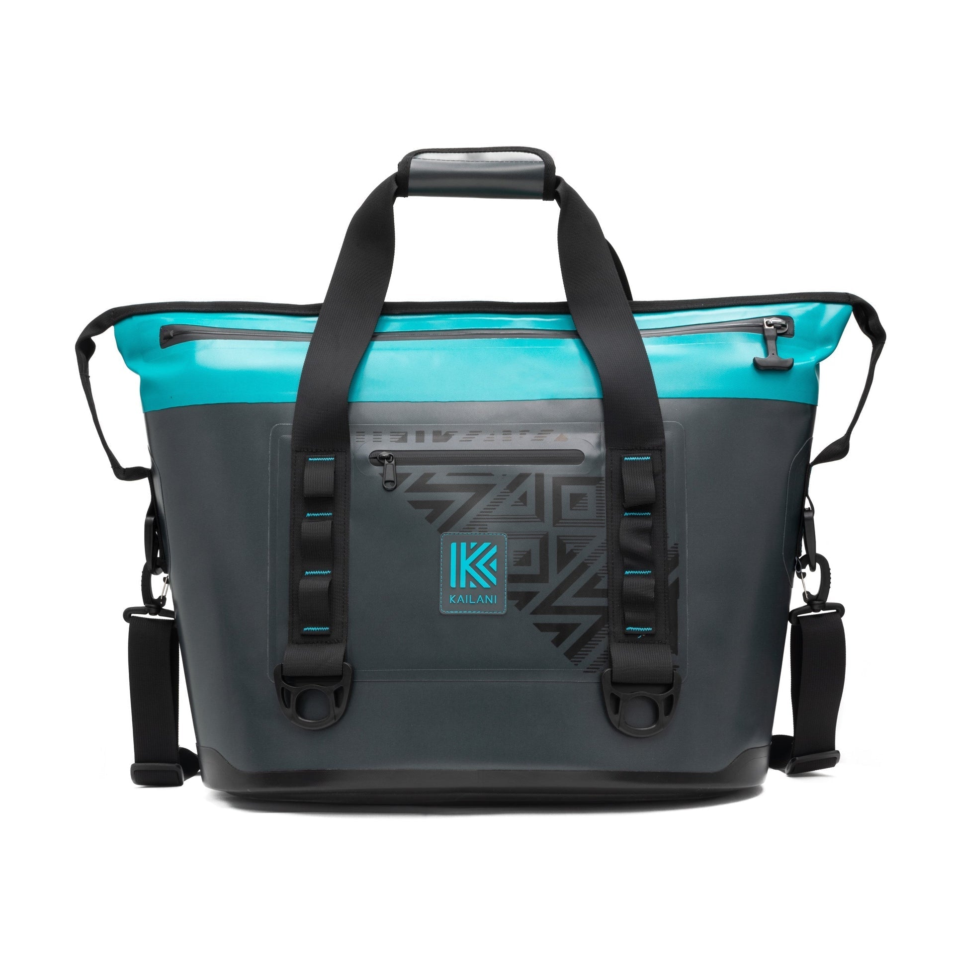 KUKUI Cooler Tote Gray/Teal Gray Teal FULL MSRP Premium Soft Coolers