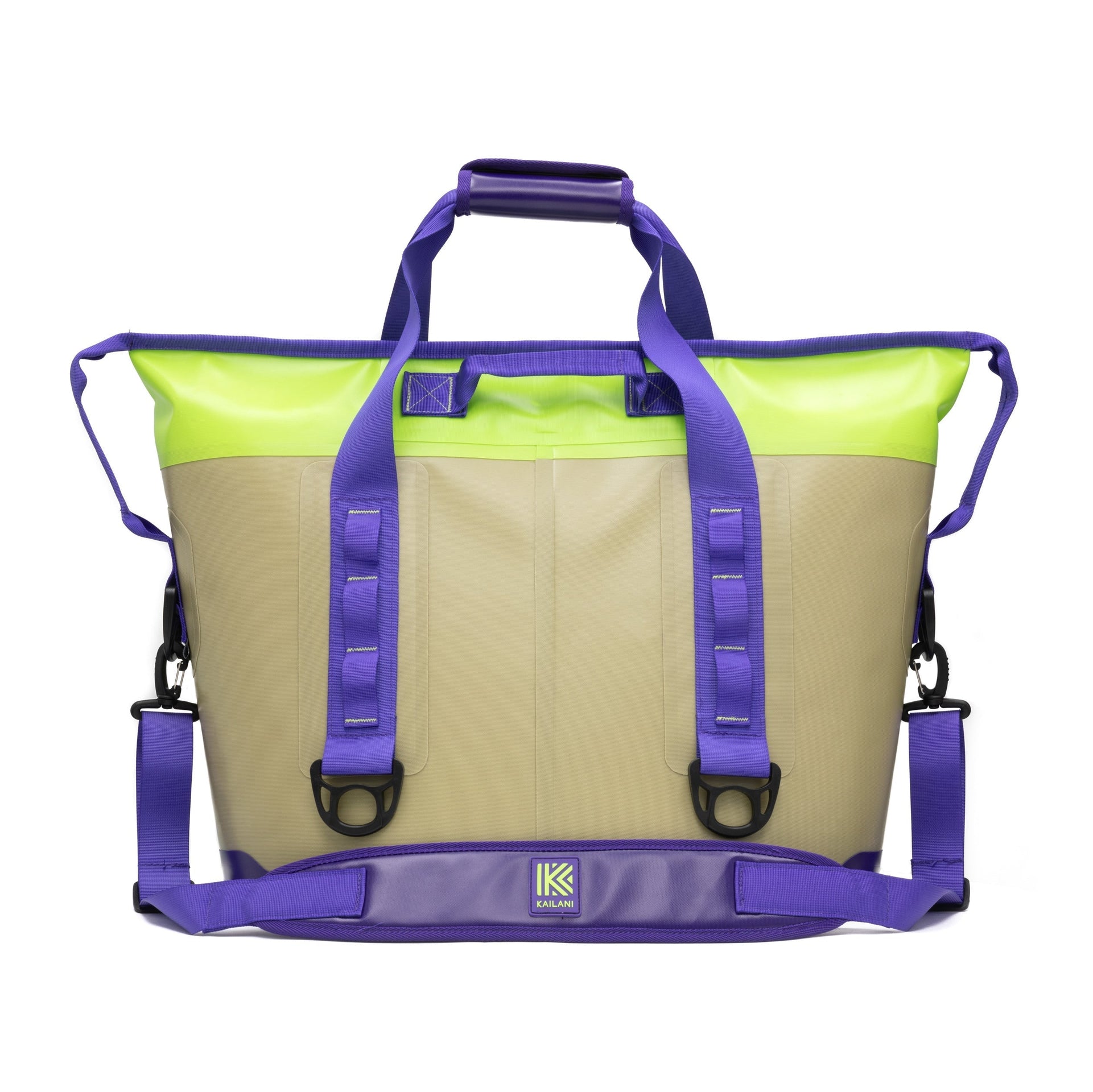 KUKUI Cooler Tote Tan/Purple FULL MSRP Premium Soft Coolers