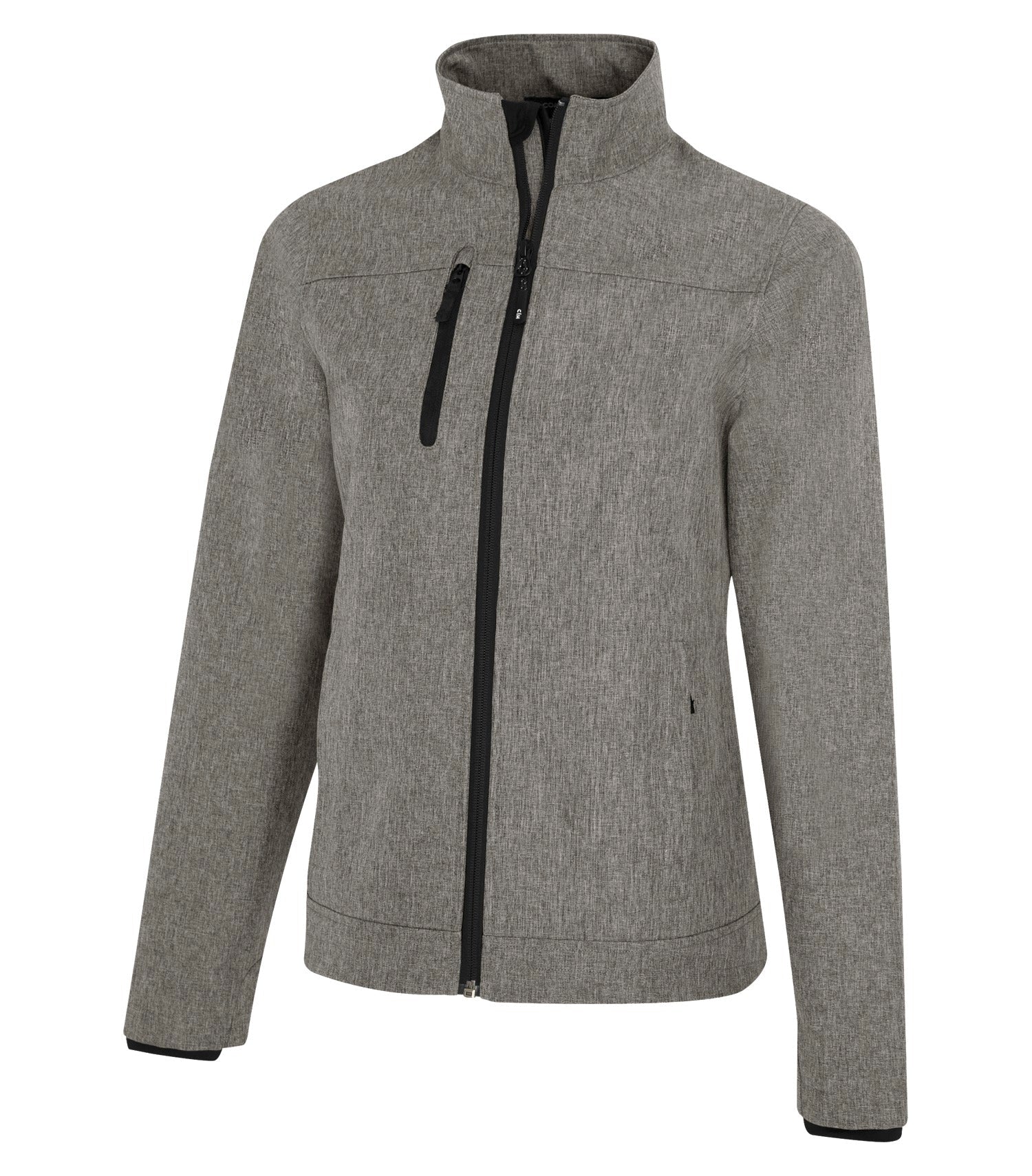 CoalHarbour - COAL HARBOUR® PREMIER WATER REPELLENT SOFT SHELL LADIES' JACKET. - L0760 Gravel CoalHarbour L0760