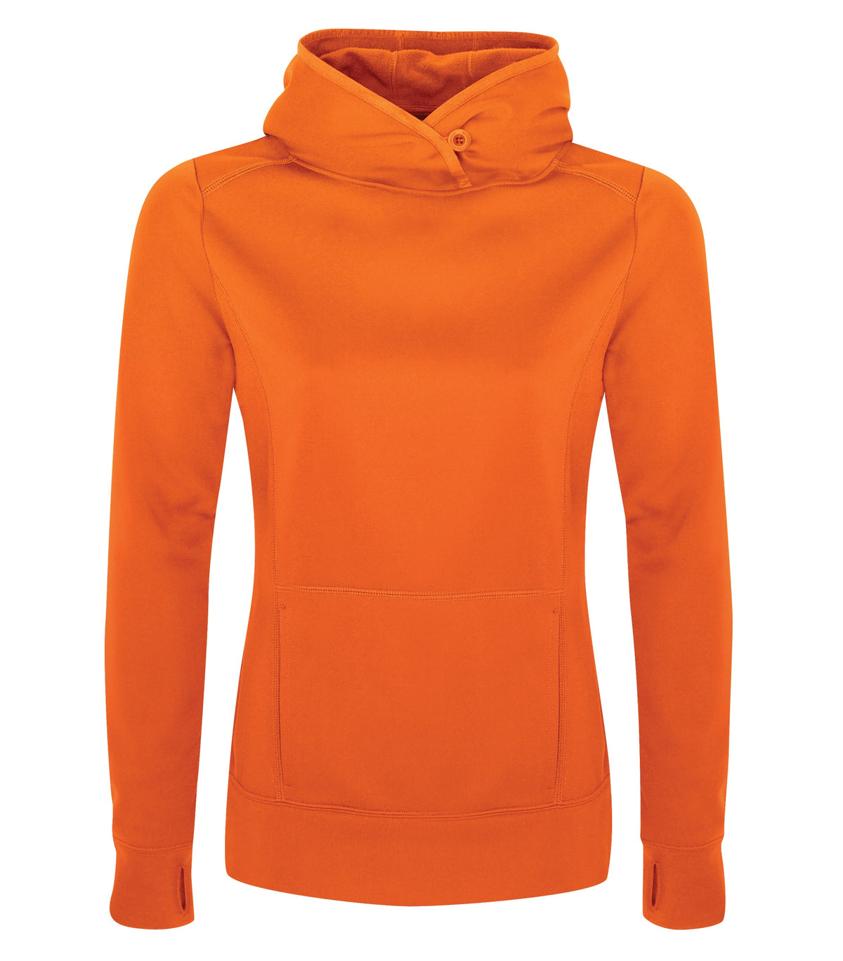ATC L2005, Game Day Fleece Ladies' Hoodie, Deep Orange