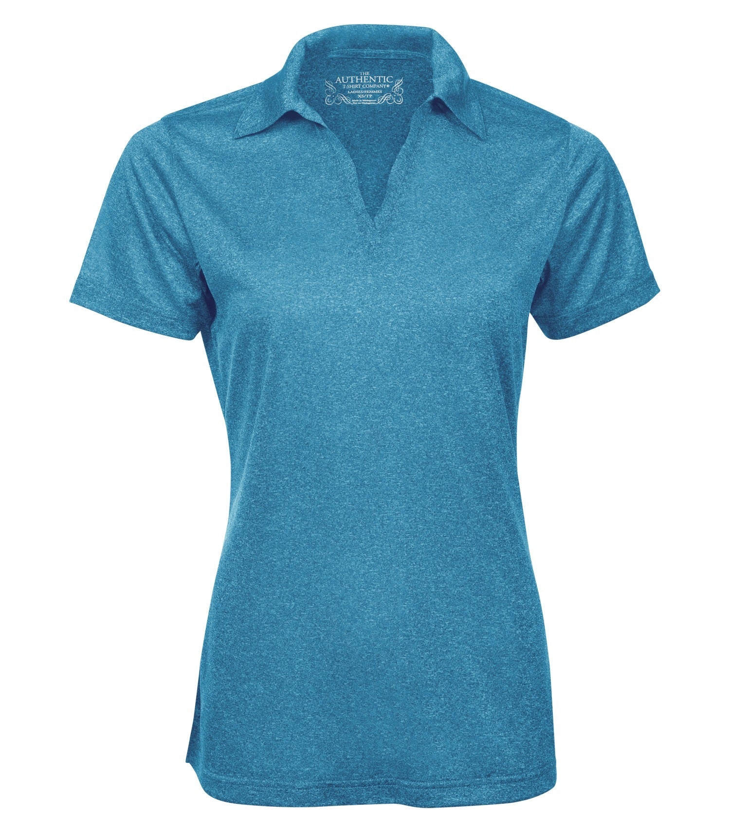 ATC - ATC™ PRO TEAM HEATHER ProFORMANCE LADIES' POLO. - L3518 Blue Wake Heather ATC L3518