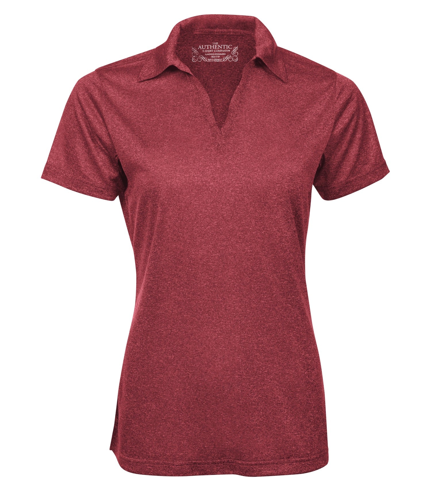 ATC - ATC™ PRO TEAM HEATHER ProFORMANCE LADIES' POLO. - L3518 Cardinal Heather ATC L3518