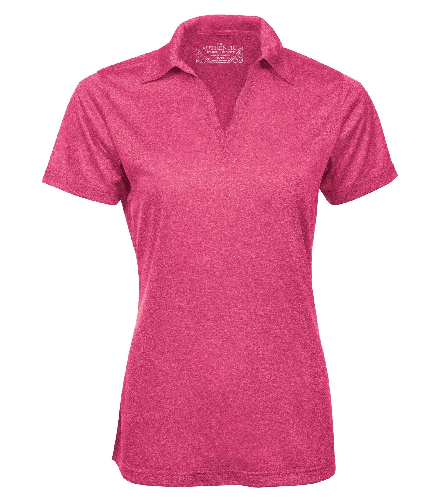 ATC - ATC™ PRO TEAM HEATHER ProFORMANCE LADIES' POLO. - L3518 Raspberry Heather ATC L3518