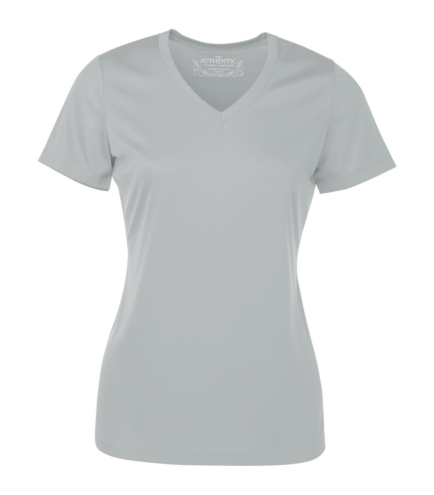 ATC - ATC™ PRO TEAM SHORT SLEEVE V-NECK LADIES' TEE. - L3520 Silver ATC L3520