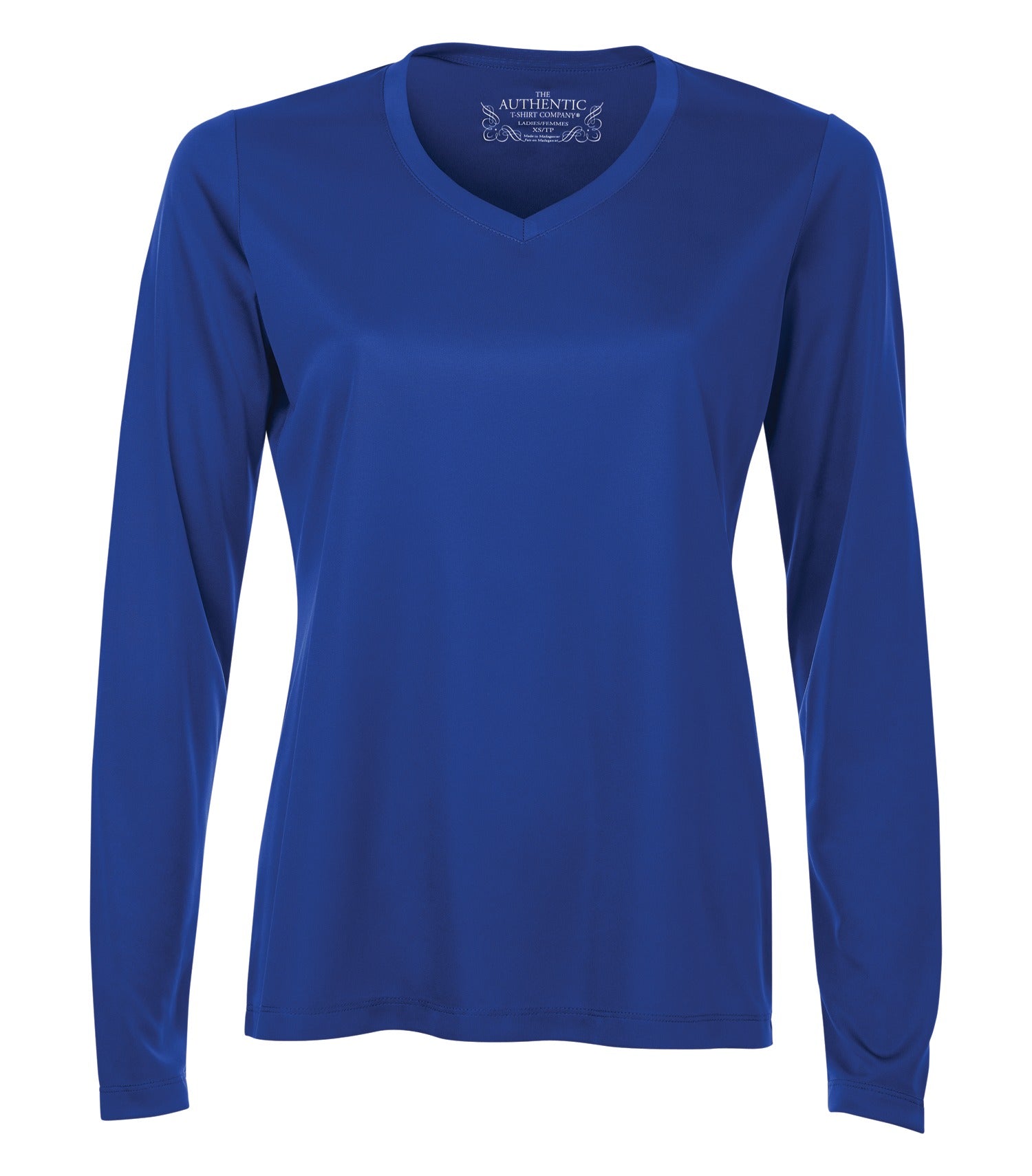 ATC - ATC™ PRO TEAM LONG SLEEVE V-NECK LADIES' TEE. - L3520LS True Royal ATC L3520LS