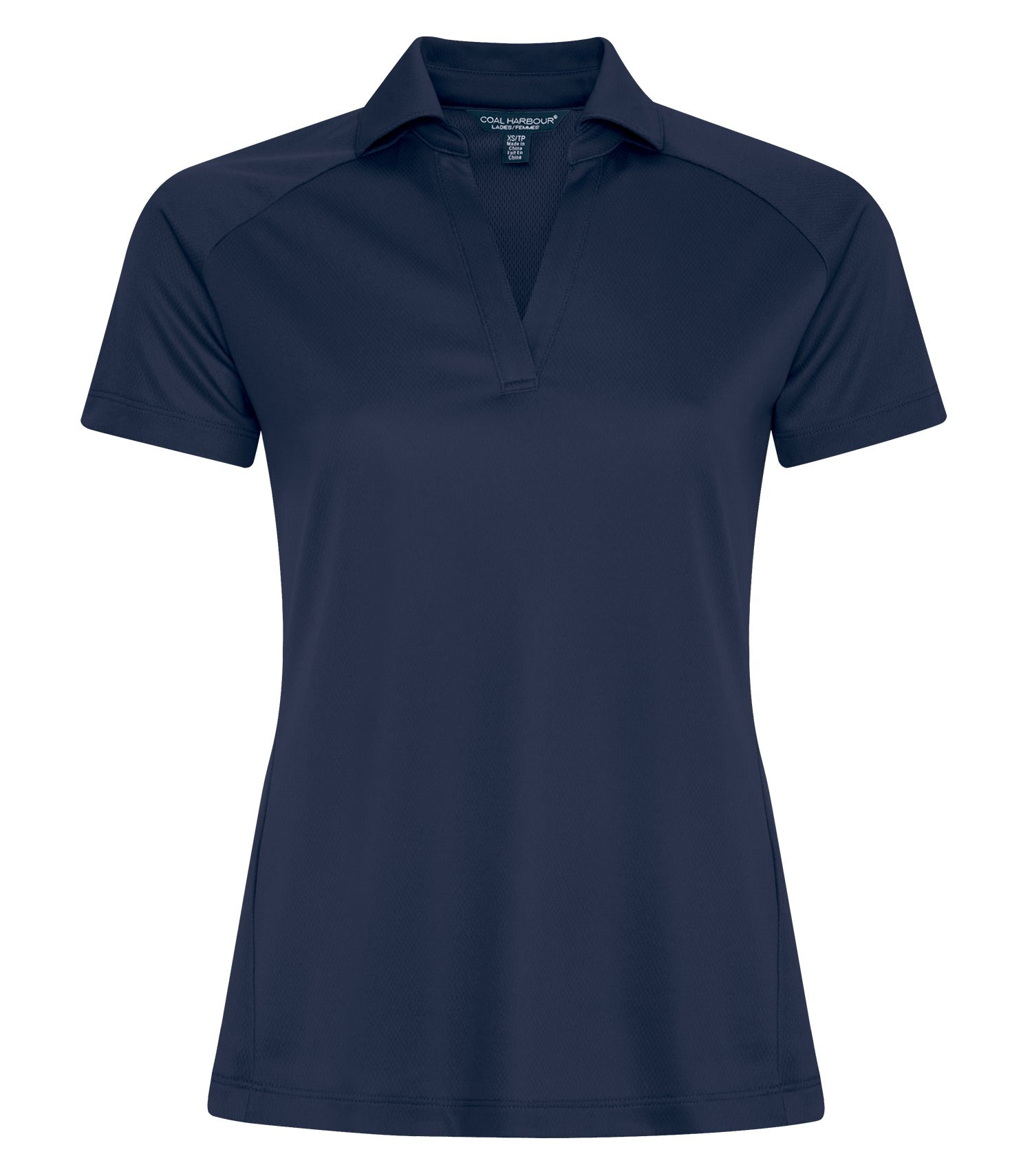 CoalHarbour - COAL HARBOUR&reg; TECH MESH SNAG RESISTANT LADIES' POLO. - L3561 Navy CoalHarbour L3561