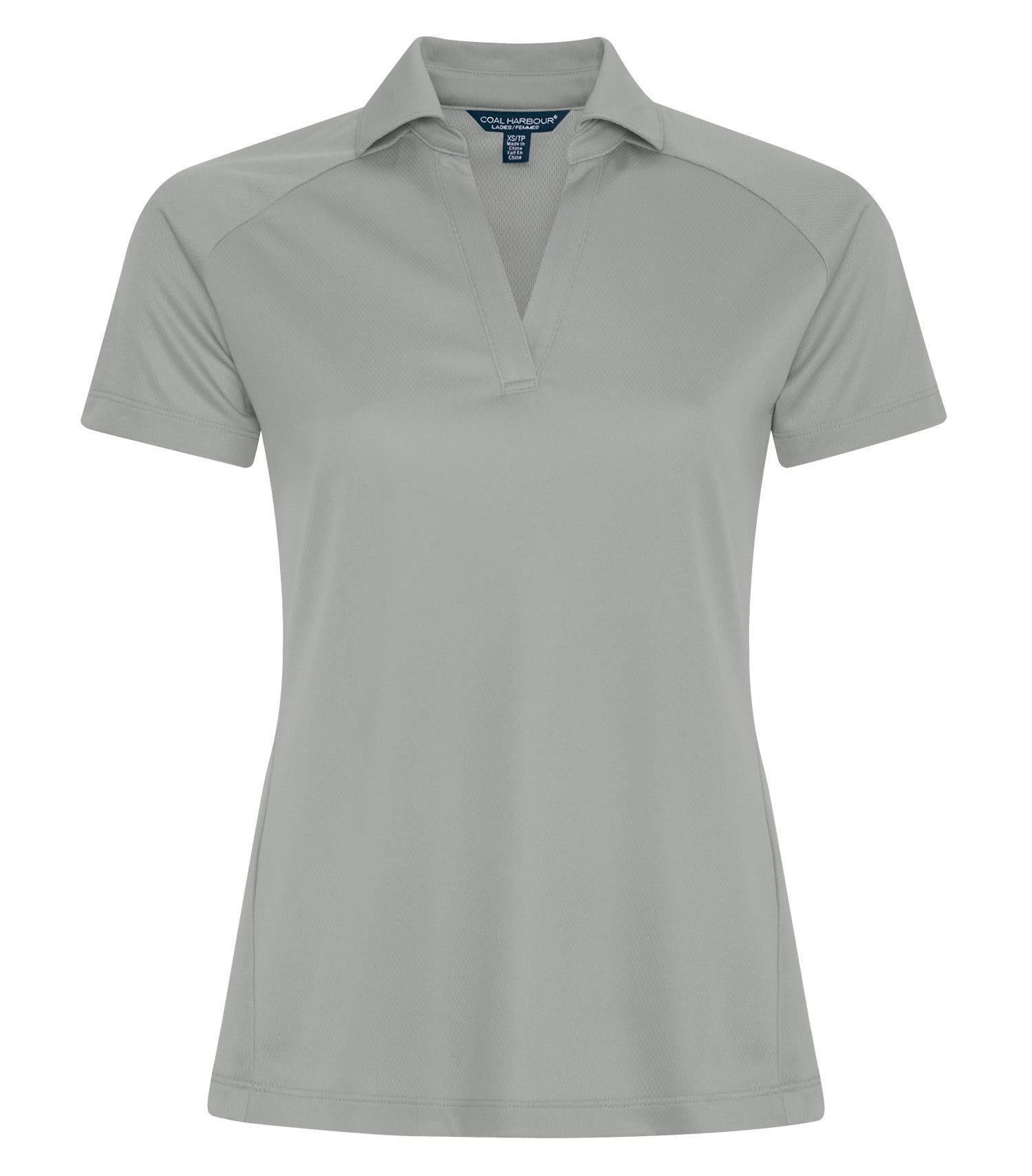 CoalHarbour - COAL HARBOUR&reg; TECH MESH SNAG RESISTANT LADIES' POLO. - L3561 Silver CoalHarbour L3561