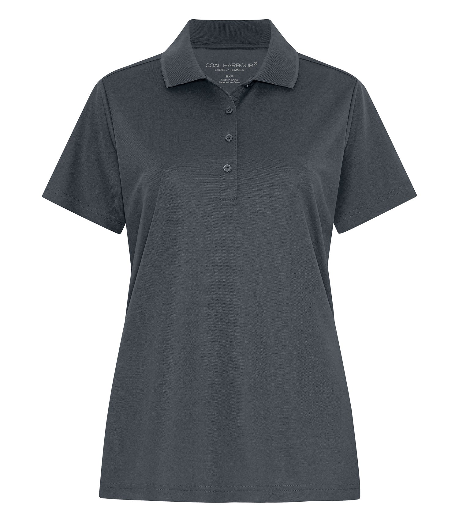 CoalHarbour - COAL HARBOUR&reg; EVERYDAY SNAG RESISTANT LADIES’ POLO. - L365 Iron Grey CoalHarbour L365