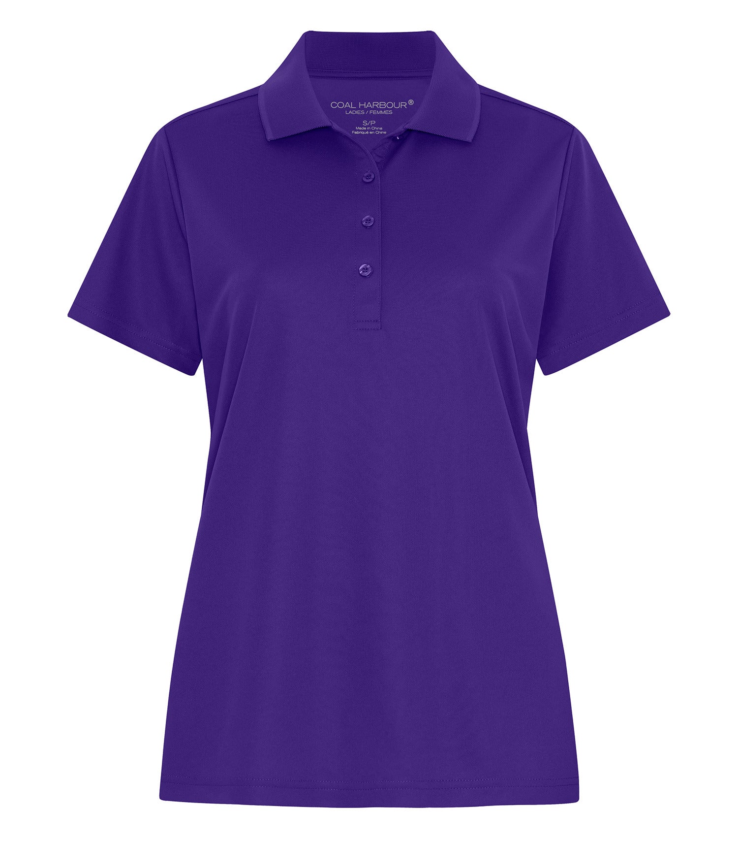 CoalHarbour - COAL HARBOUR&reg; EVERYDAY SNAG RESISTANT LADIES’ POLO. - L365 Purple CoalHarbour L365